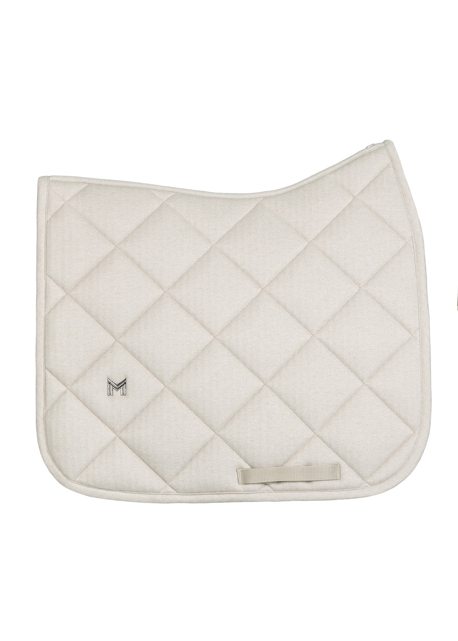 Herringbone Dressage Saddle Pad (Beige) - Image 6