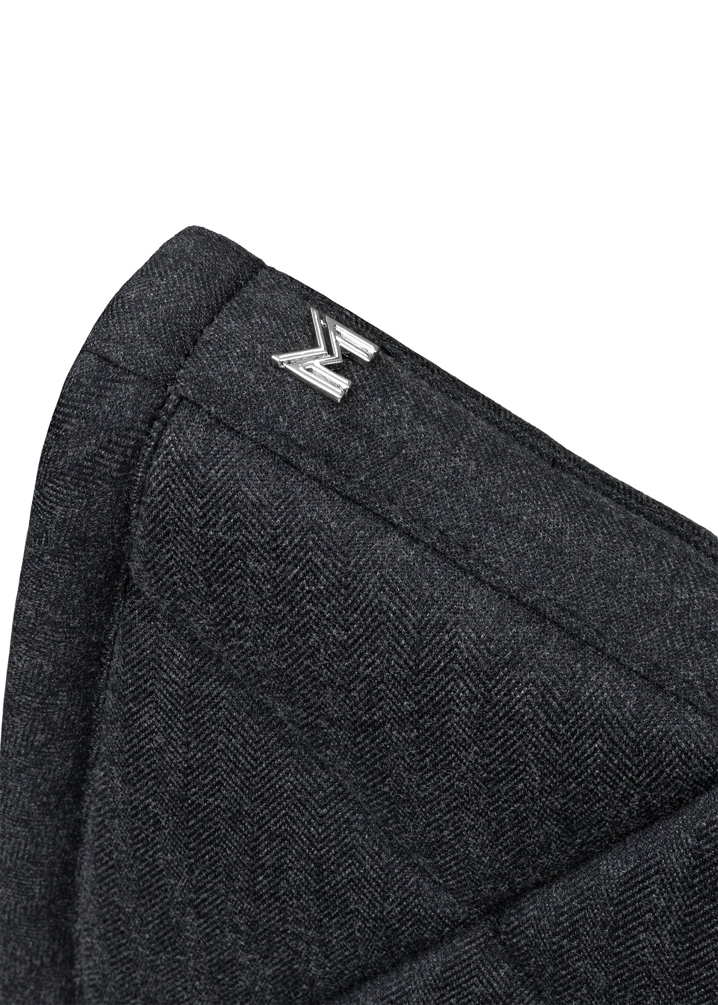 Herringbone Jumping Saddle Pad (Graphite) - Image 5