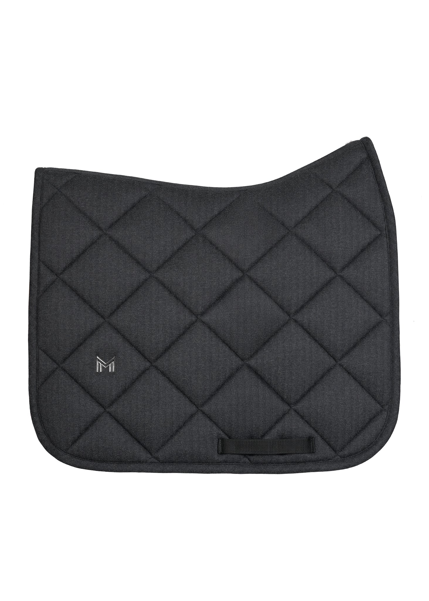 Herringbone Dressage Saddle Pad (Graphite) - Image 6