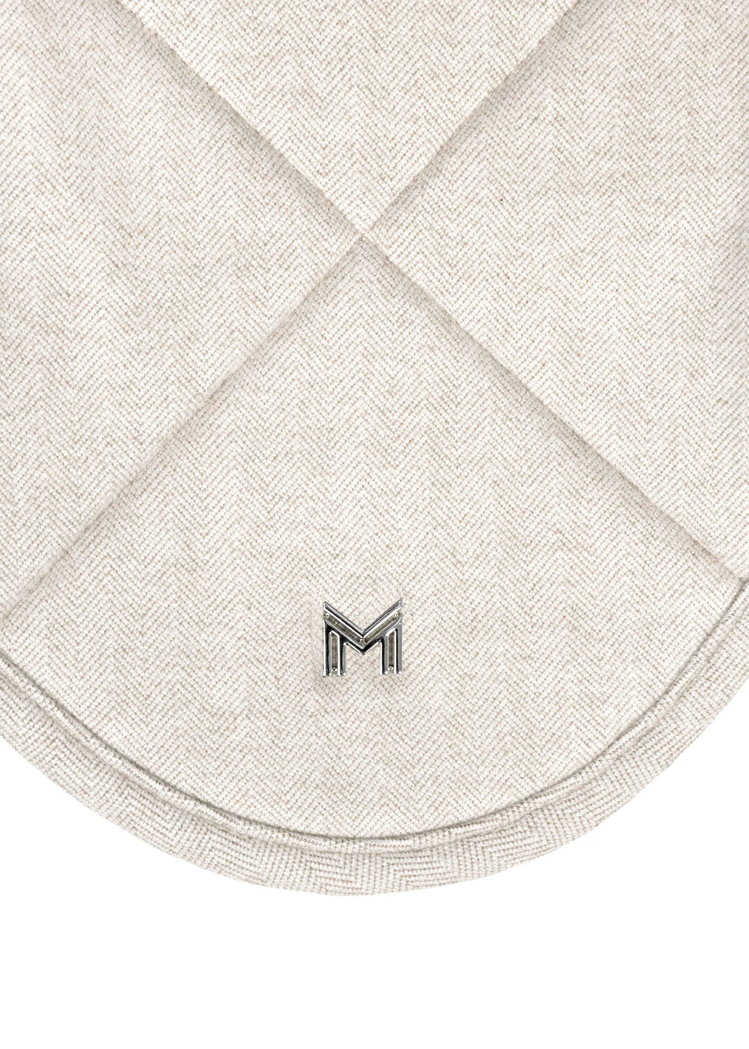 Herringbone Ear Bonnet (Beige) - Image 3
