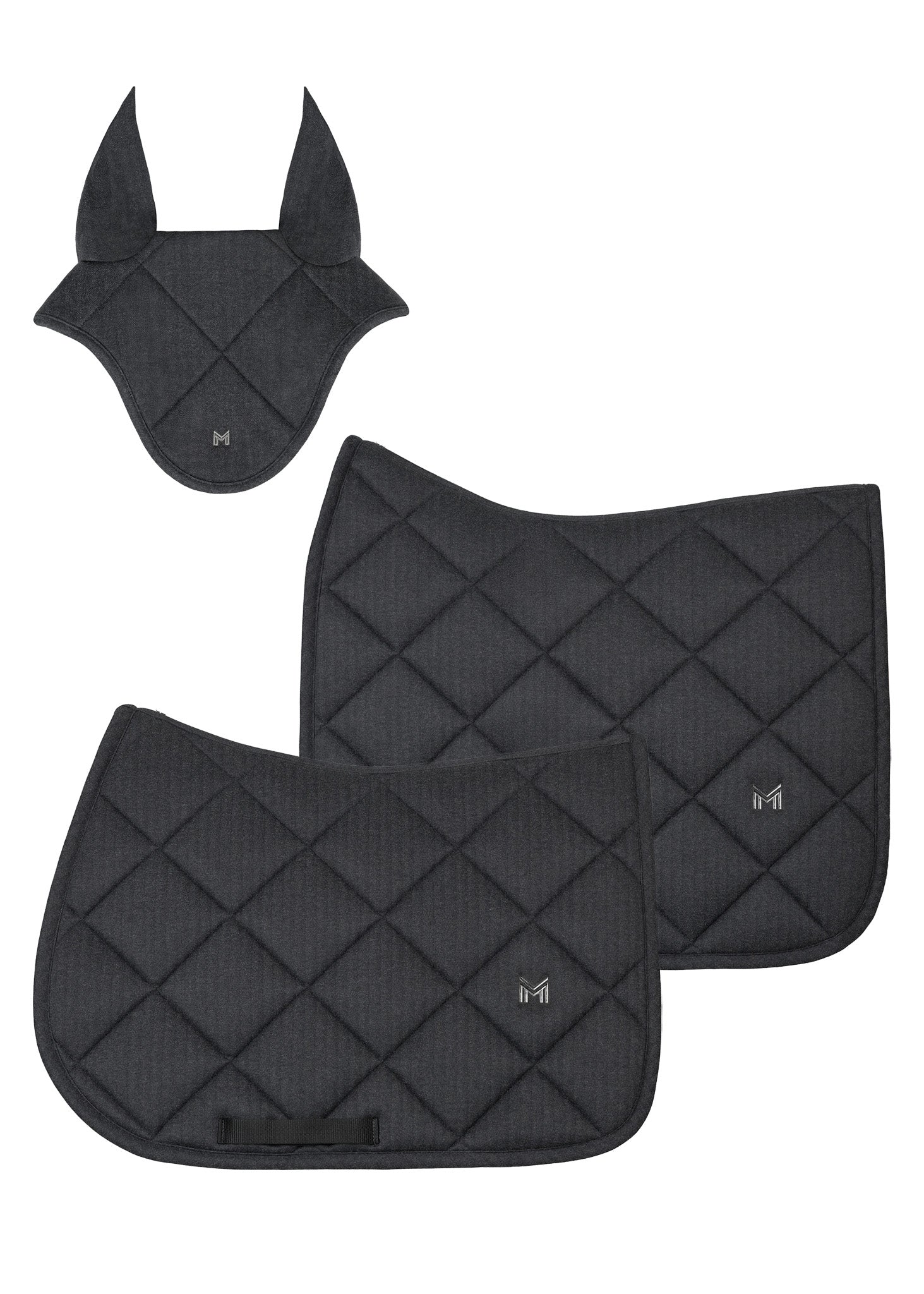 Herringbone Ear Bonnet (Graphite) - Image 4
