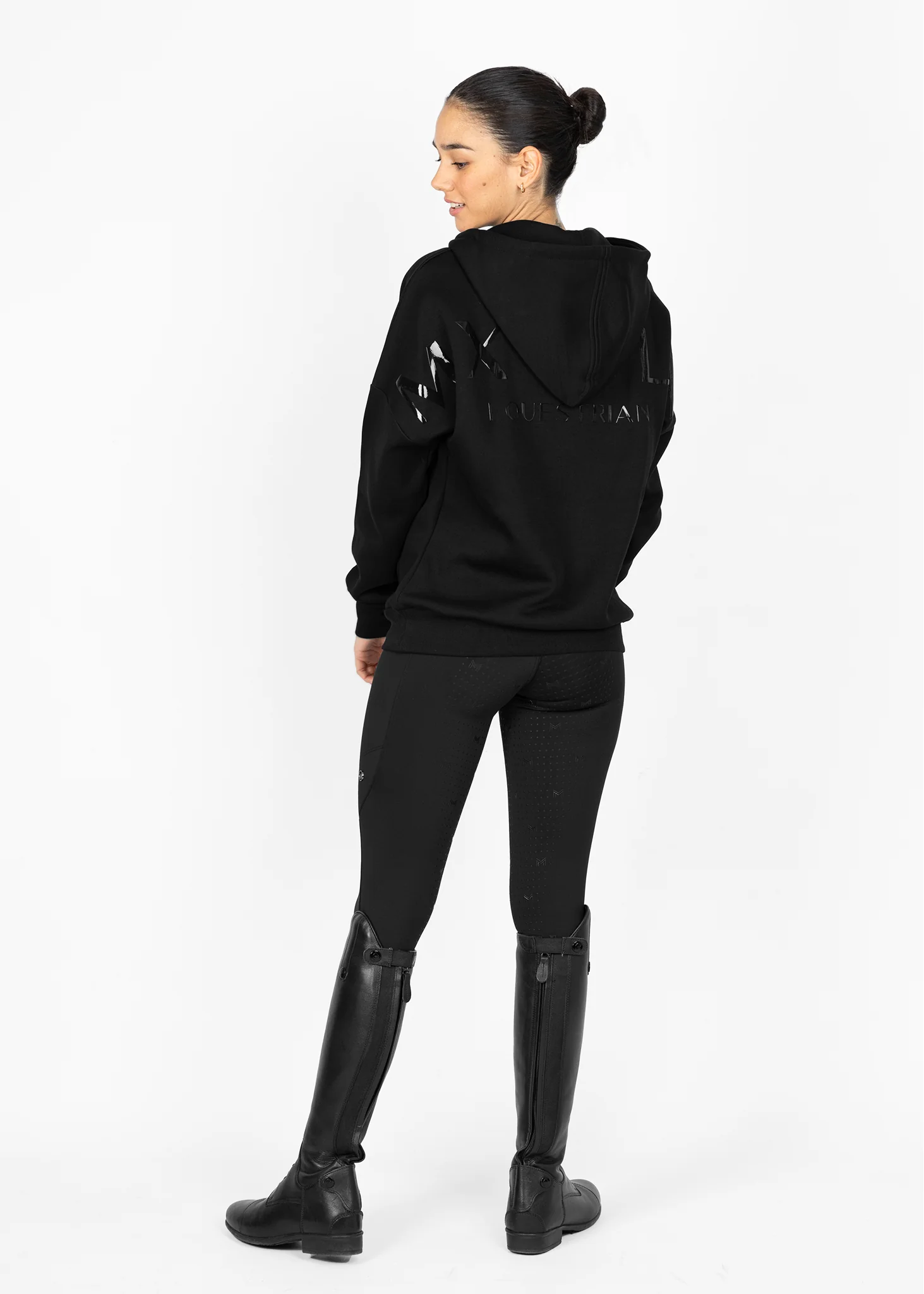 Icon Oversized Hoodie (Black) - Image 7