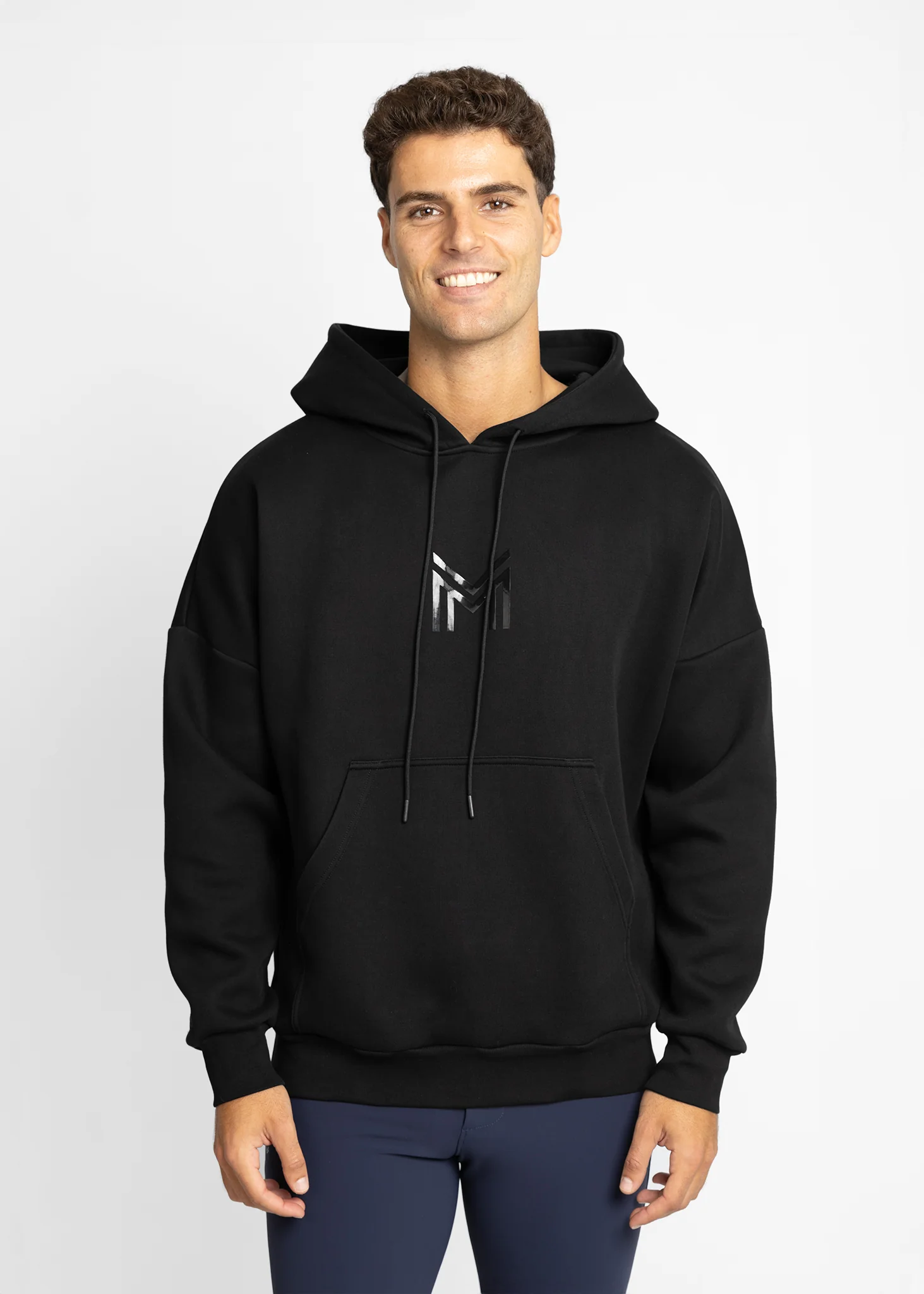 Icon Oversized Hoodie (Black) - Image 8