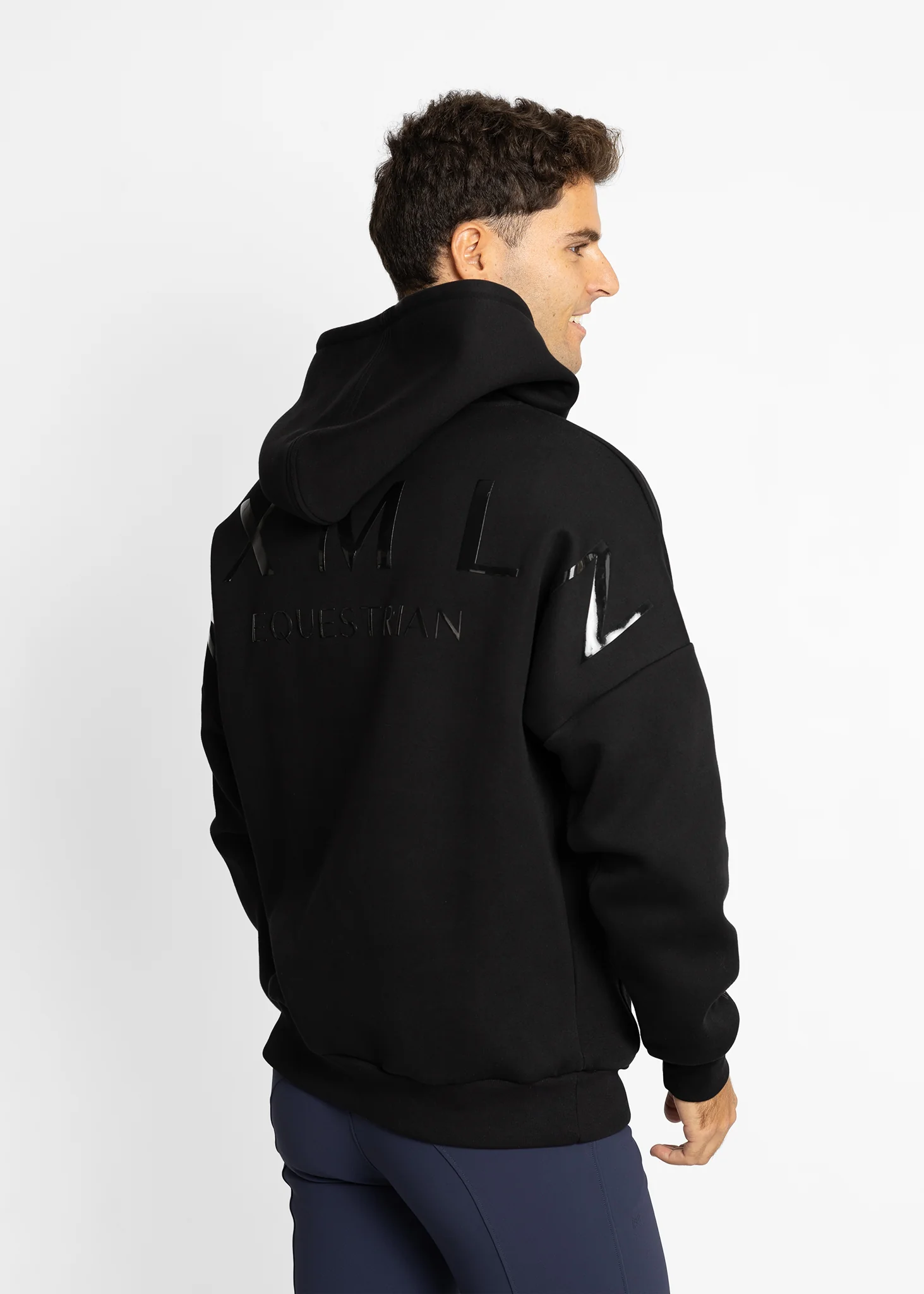 Icon Oversized Hoodie (Black) - Image 9