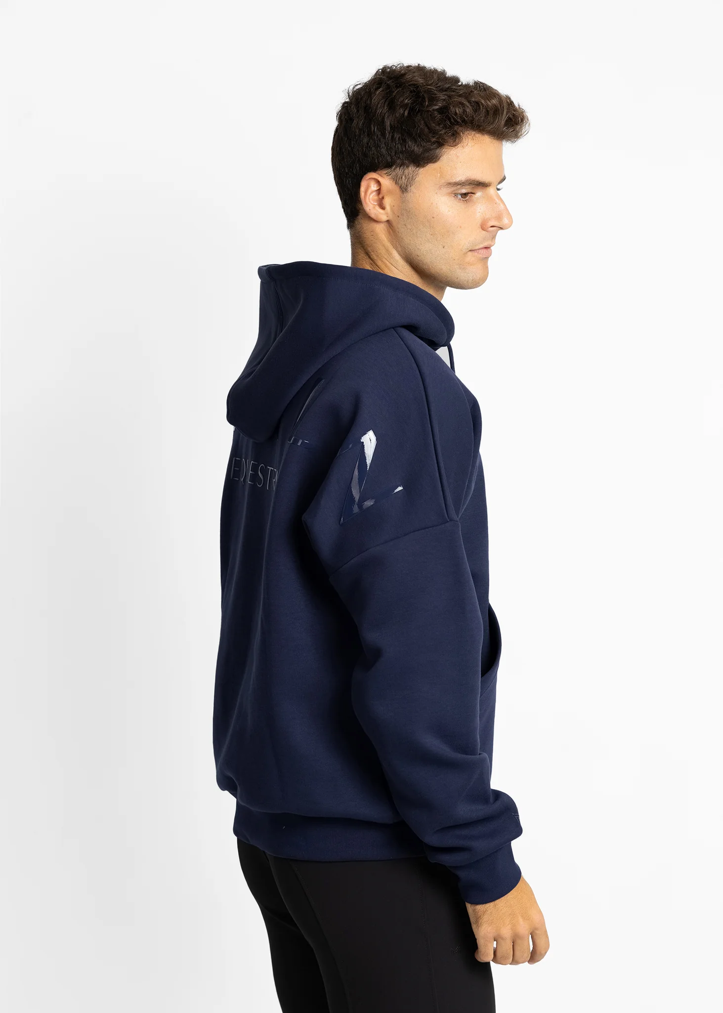Icon Oversized Hoodie (Navy) - Image 9
