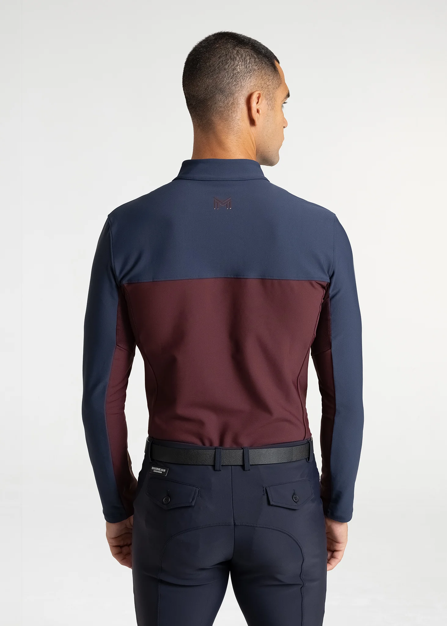 Kent Base Layer (Navy/Burgundy) - Image 5