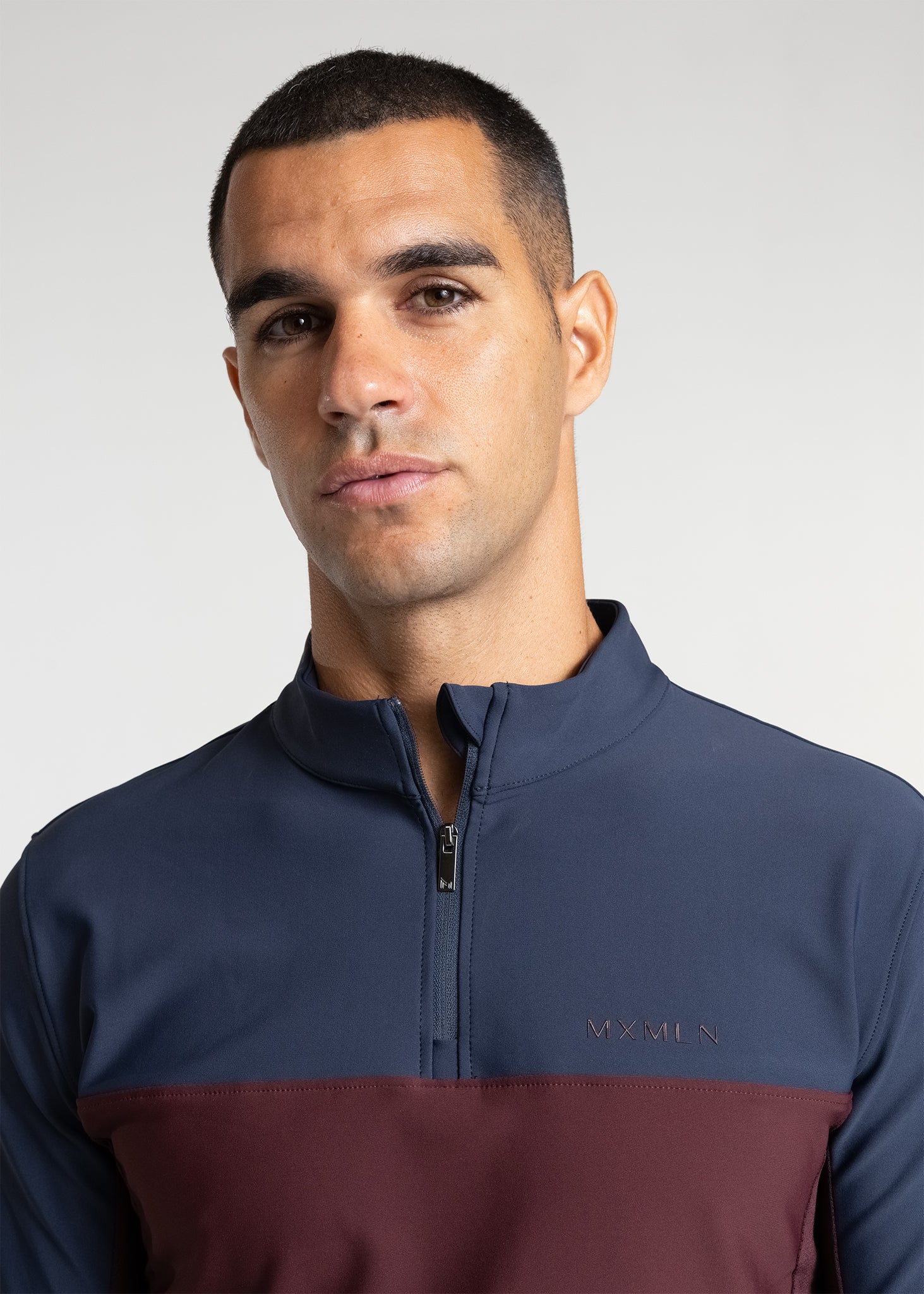 Kent Base Layer (Navy/Burgundy) - Image 6