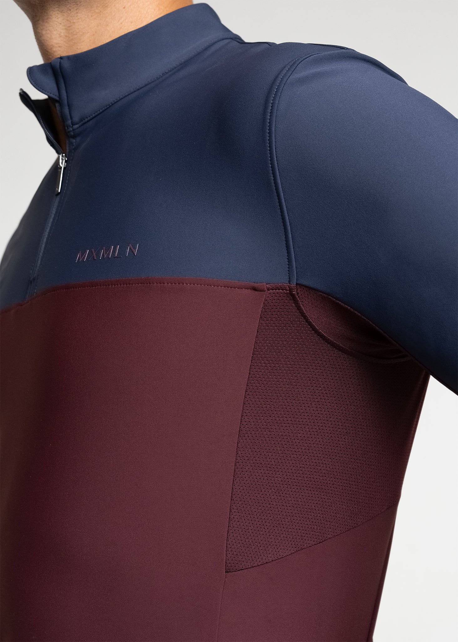 Kent Base Layer (Navy/Burgundy) - Image 7