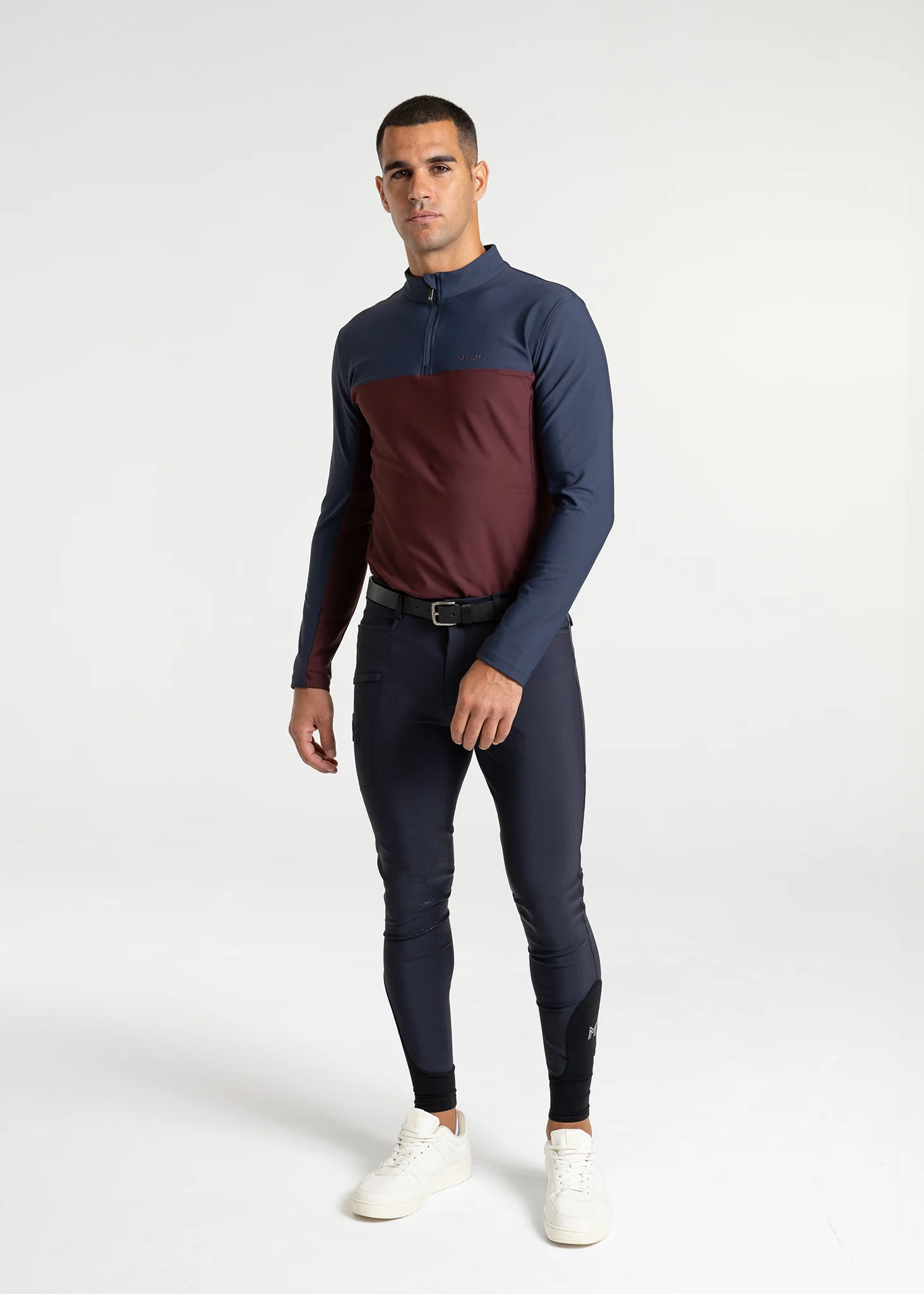 Kent Base Layer (Navy/Burgundy) - Image 9