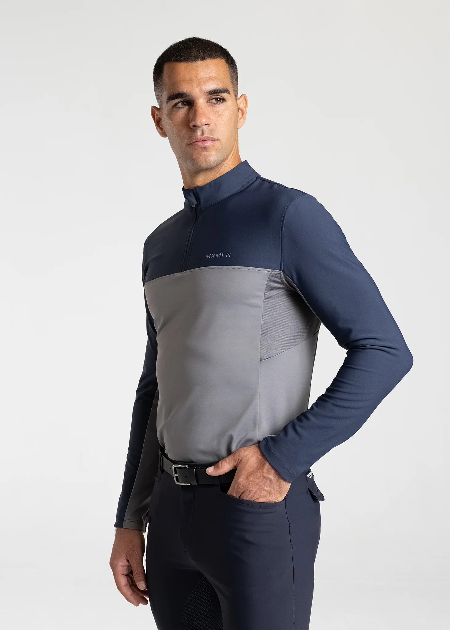 Kent Base Layer (Navy/Grey) - Image 3
