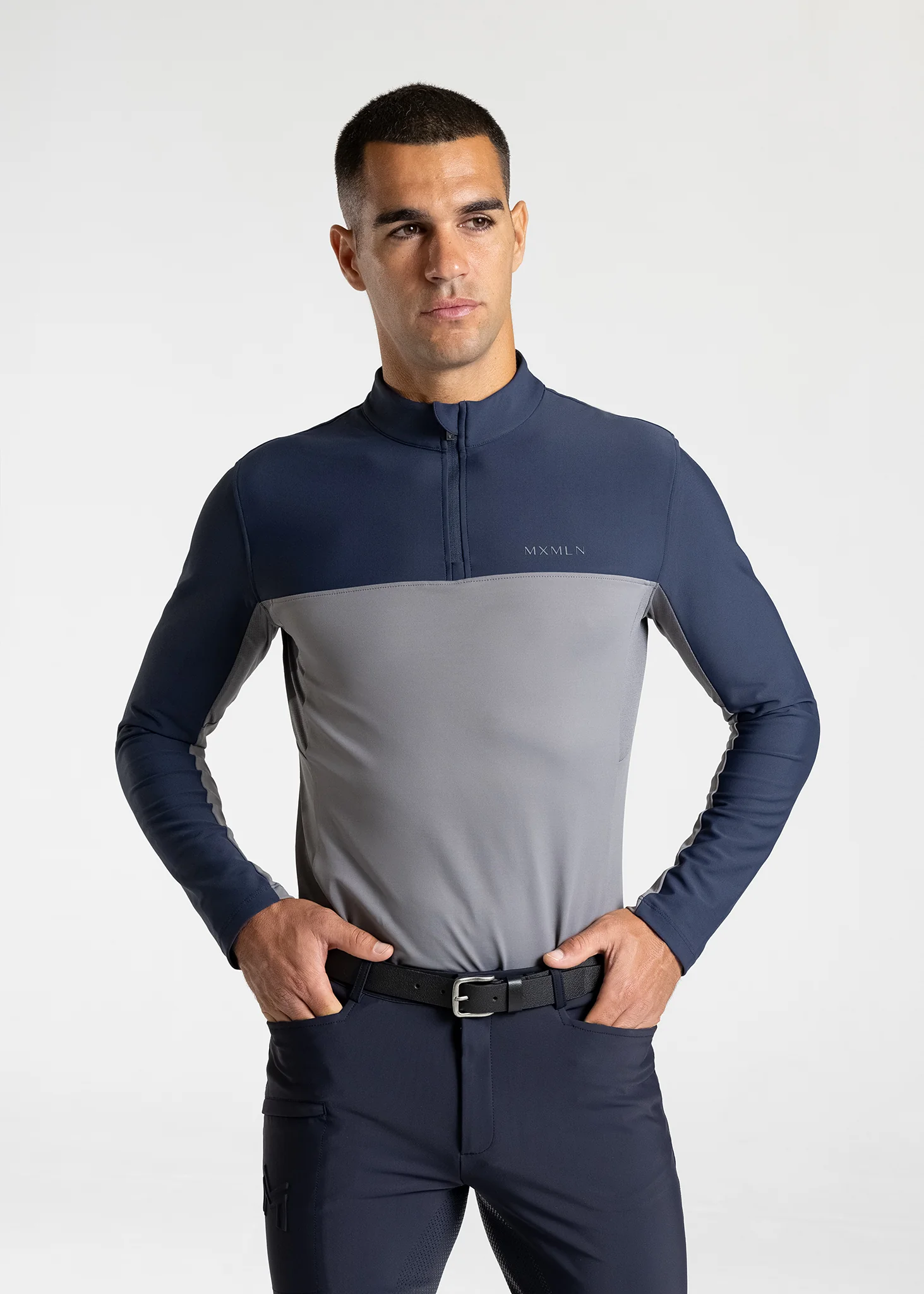 Kent Base Layer (Navy/Grey) - Image 6
