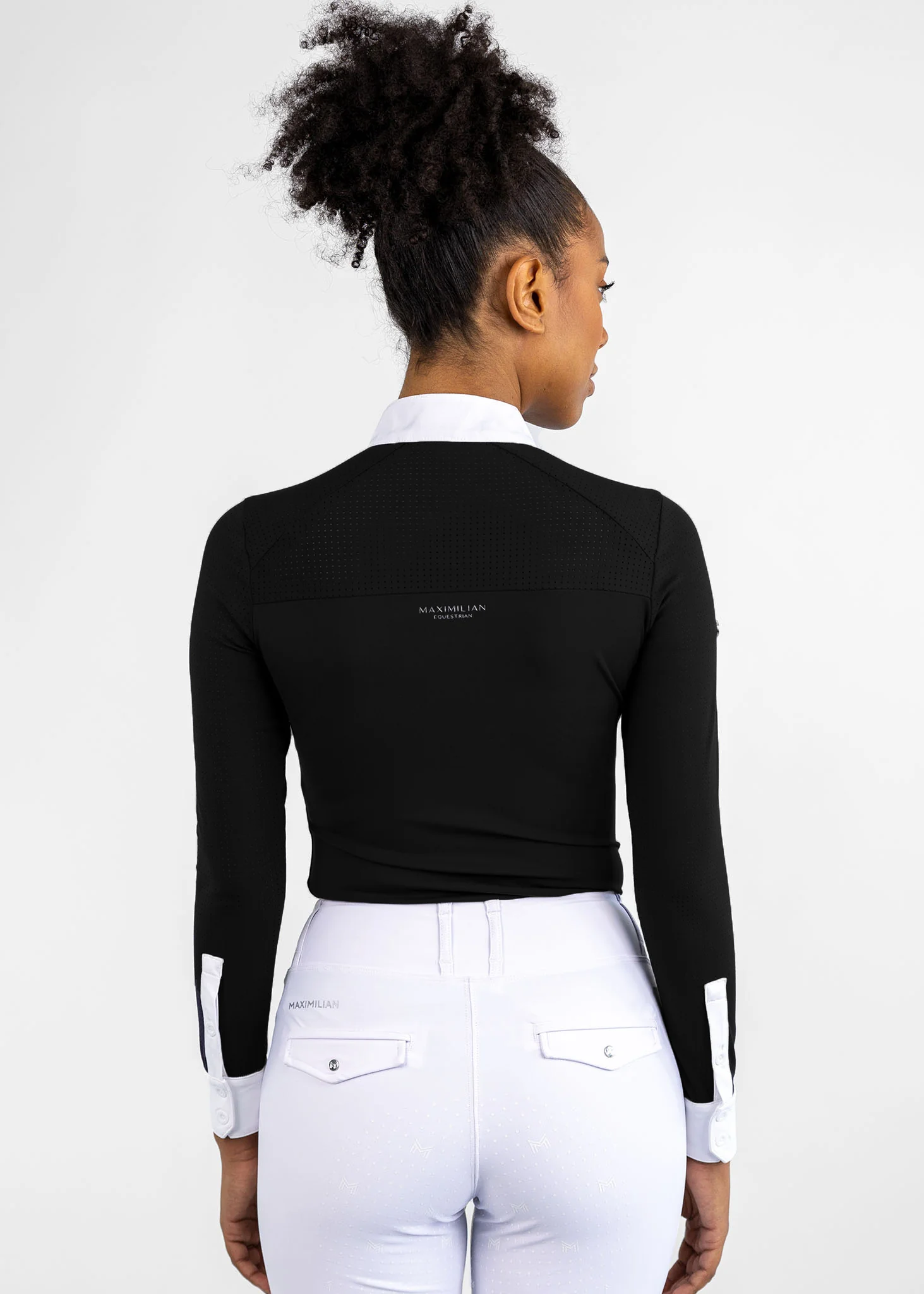 Air Long Sleeve Show Shirt (Black) - Image 4