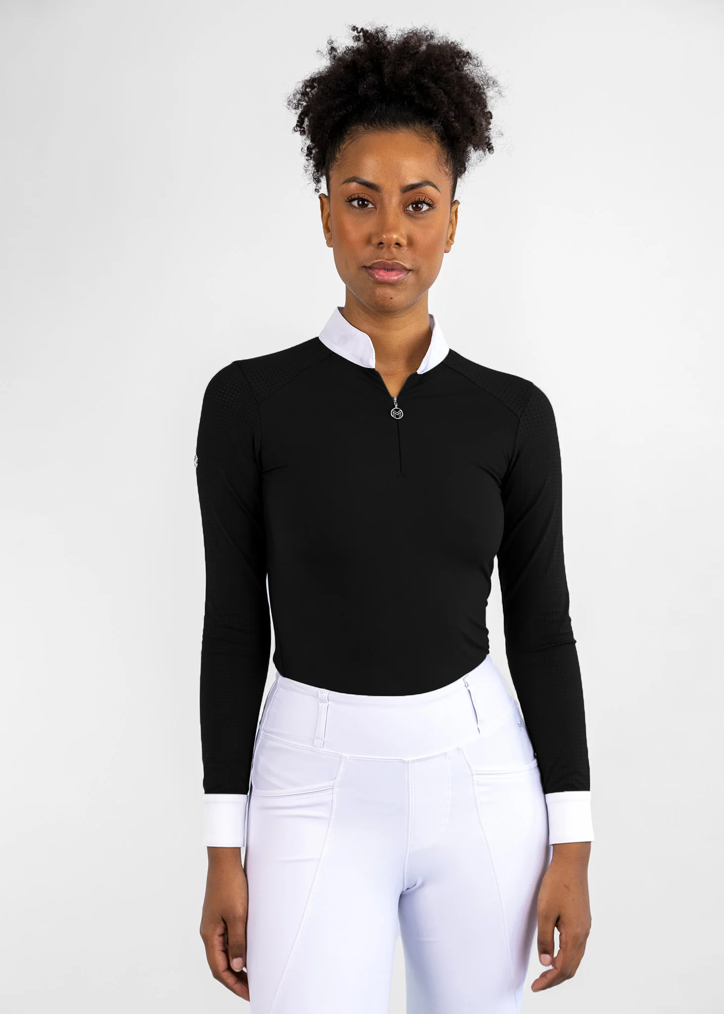 Air Long Sleeve Show Shirt (Black) - Image 5