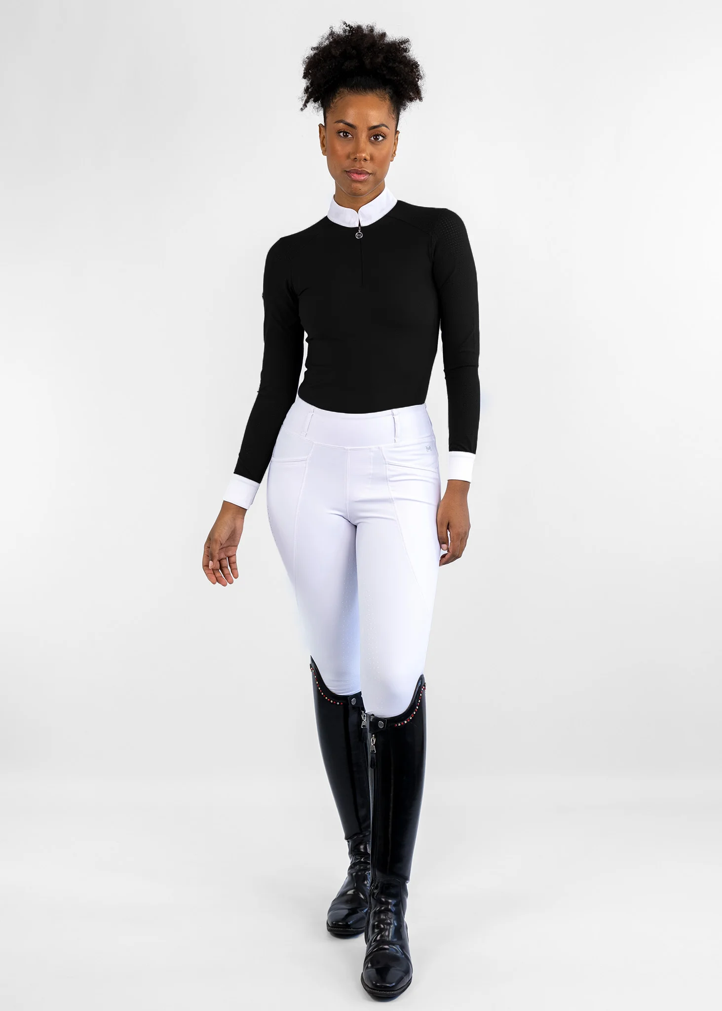 Air Long Sleeve Show Shirt (Black) - Image 7