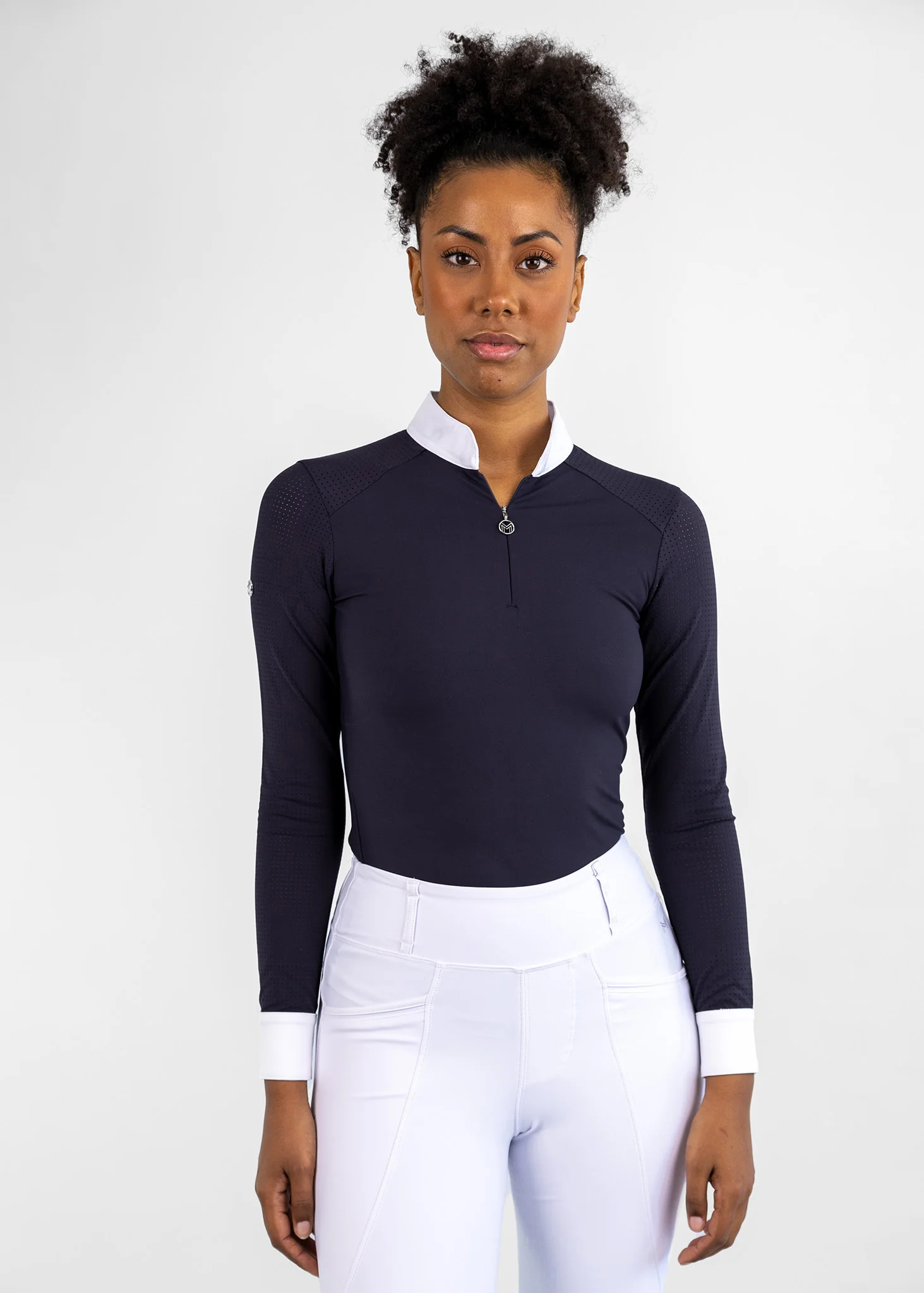 Air Long Sleeve Show Shirt (Navy) - Image 3