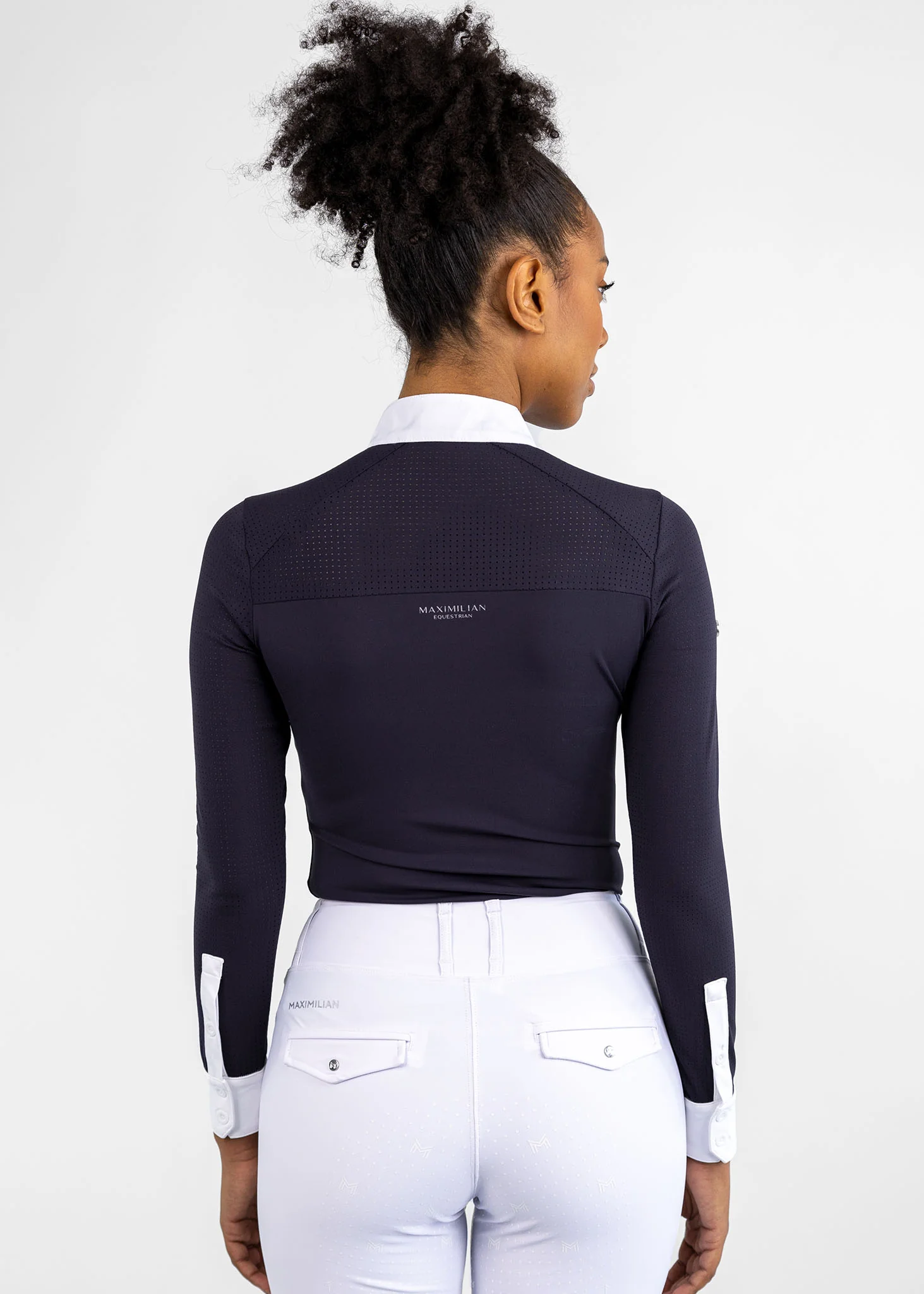 Air Long Sleeve Show Shirt (Navy) - Image 5