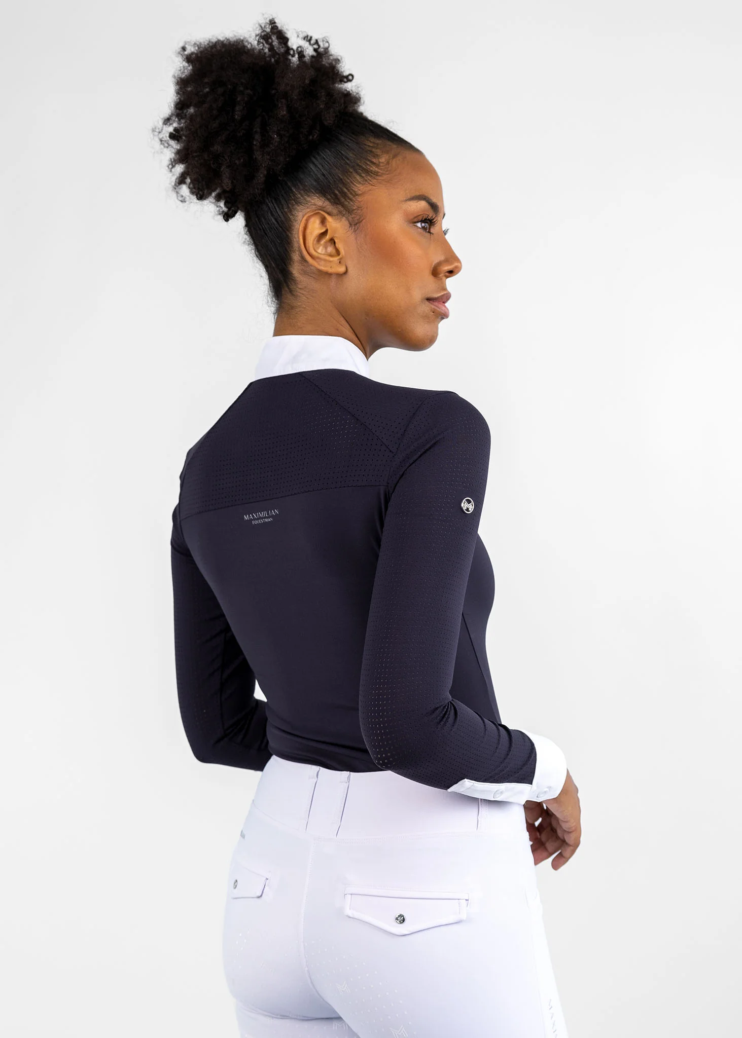 Air Long Sleeve Show Shirt (Navy) - Image 6