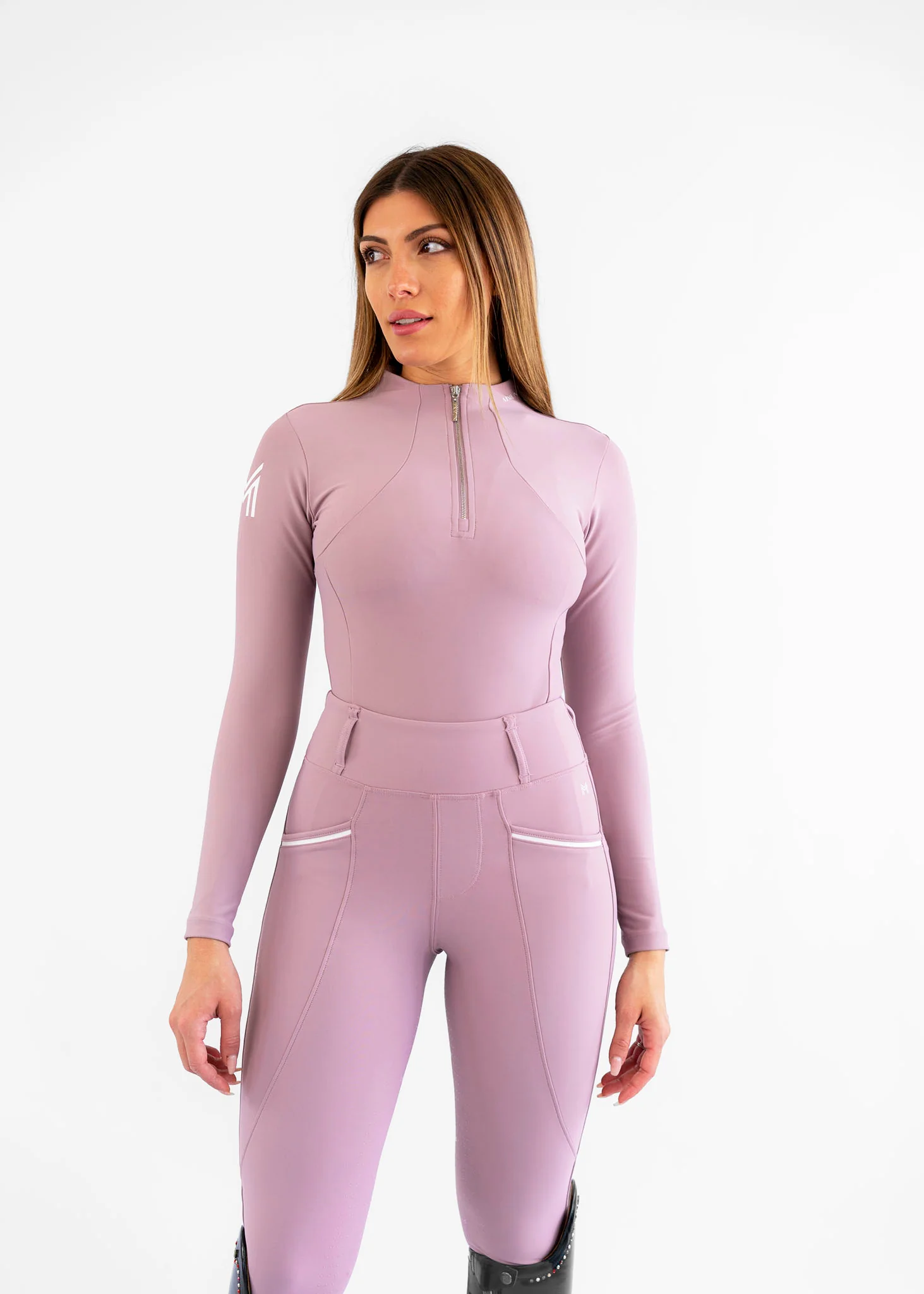 Long Sleeve Base Layer (Mauve) - Image 7