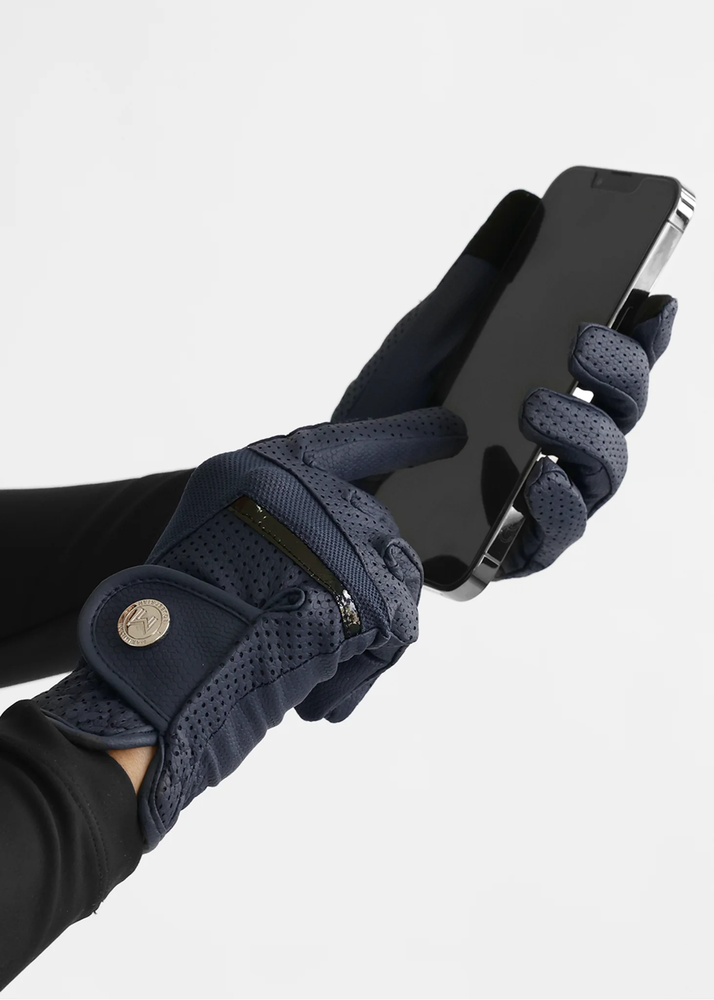 Max Riding Gloves (Navy) - Image 3