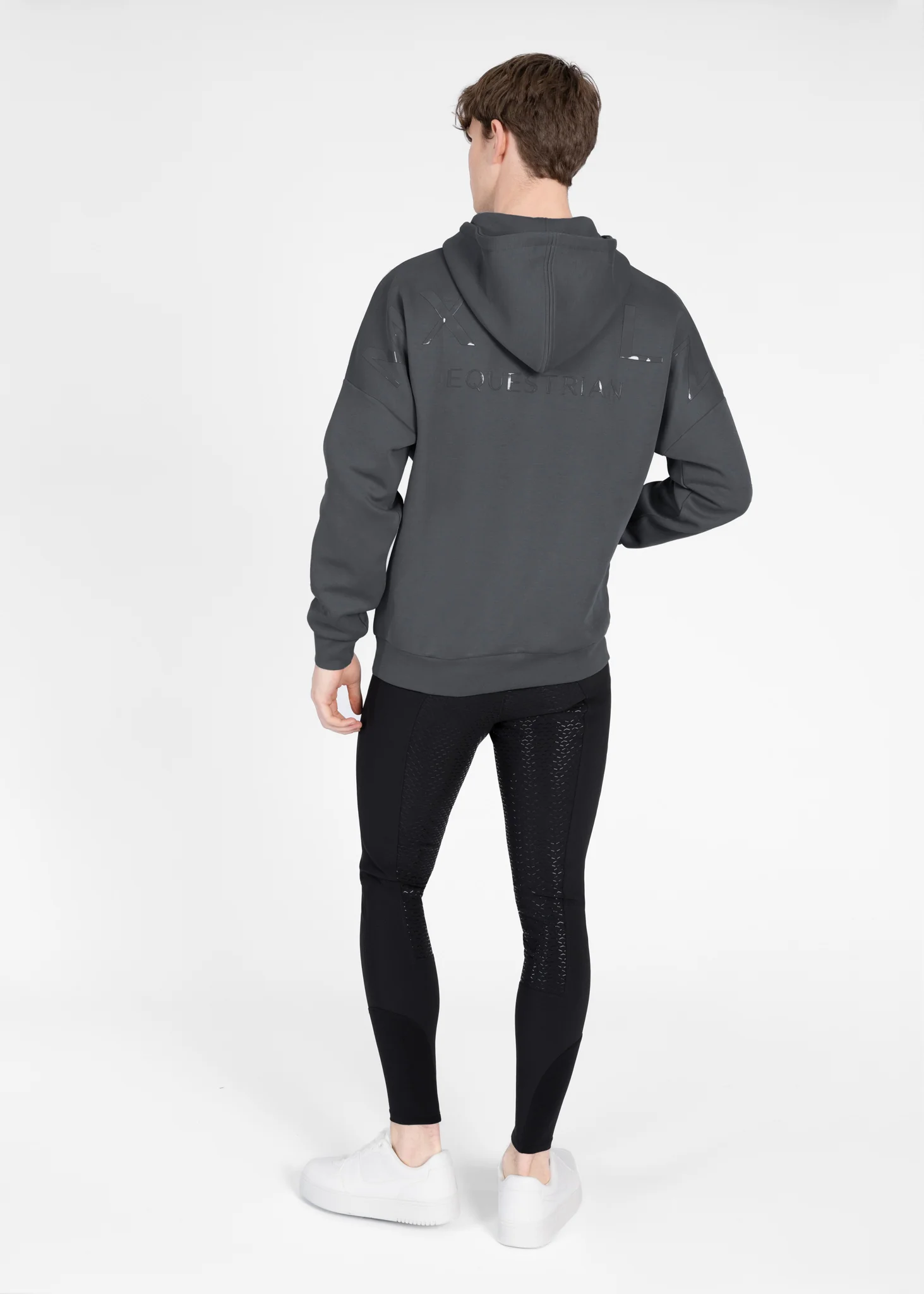 Men Icon Oversized Hoodie (Graphite) - Image 7