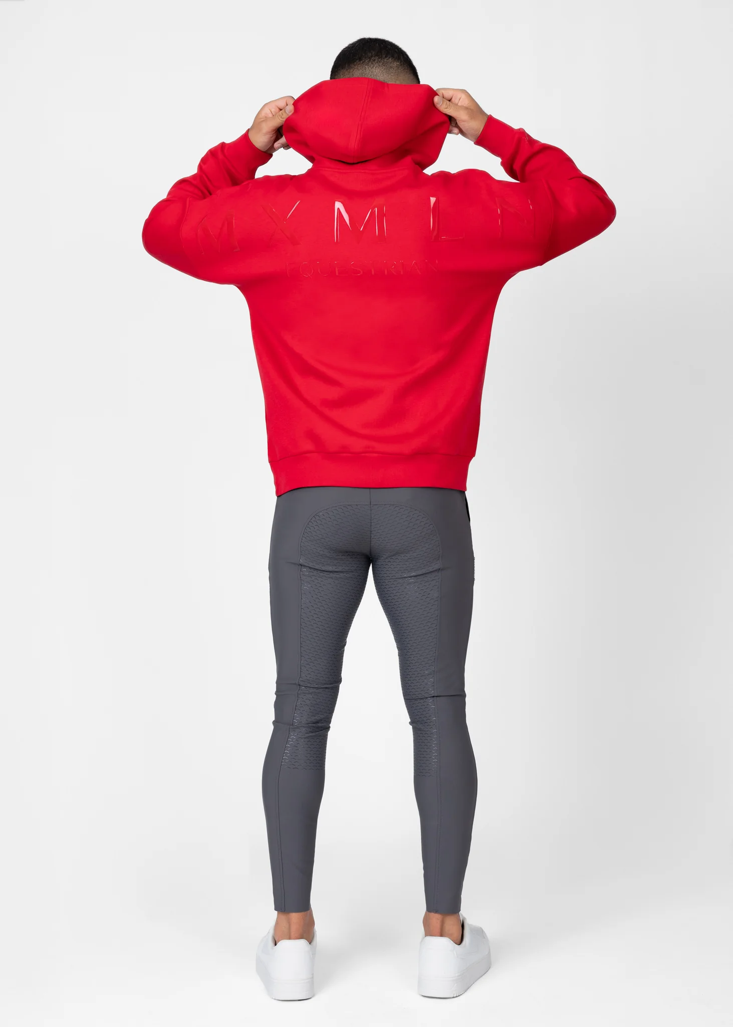 Men Icon Oversized Hoodie (Grenadine) - Image 7