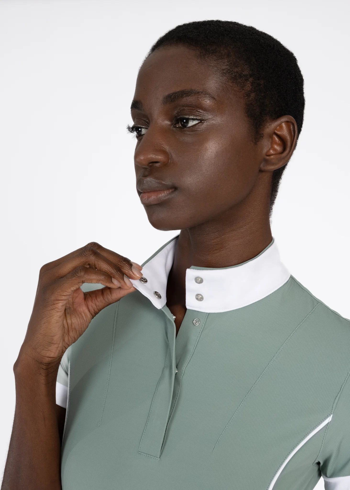 Nova Short Sleeve Show Shirt (Mint) - Image 5