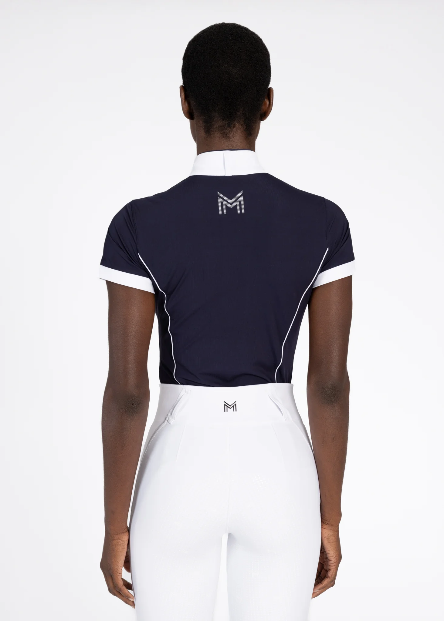 Nova Short Sleeve Show Shirt (Navy) - Image 3