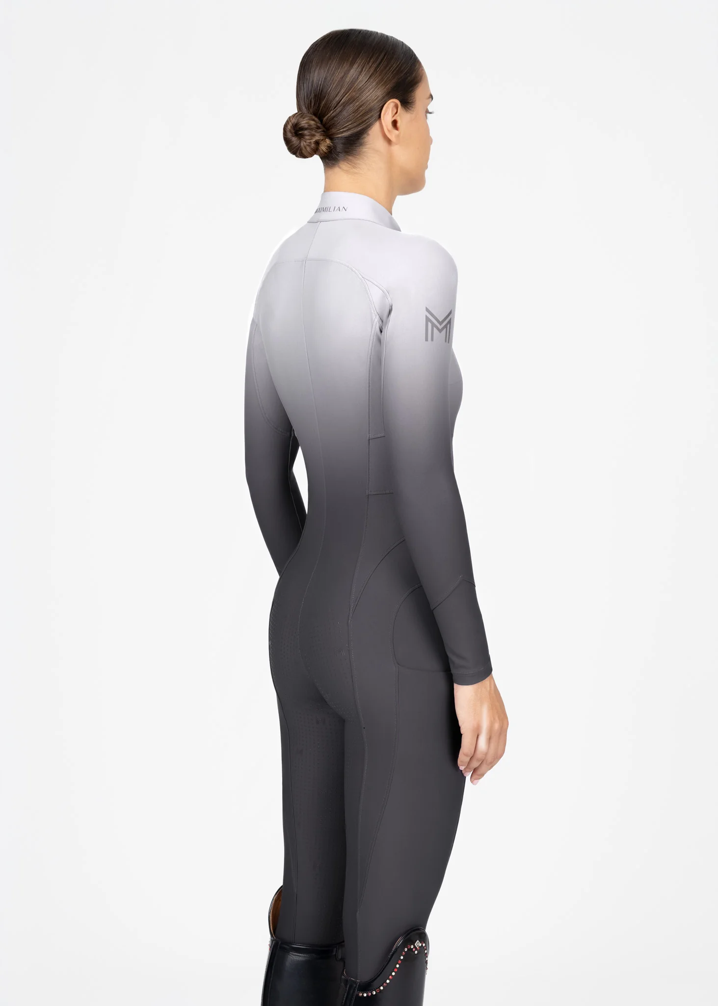 Ombré Riding Jumpsuit (Graphite) - Image 5