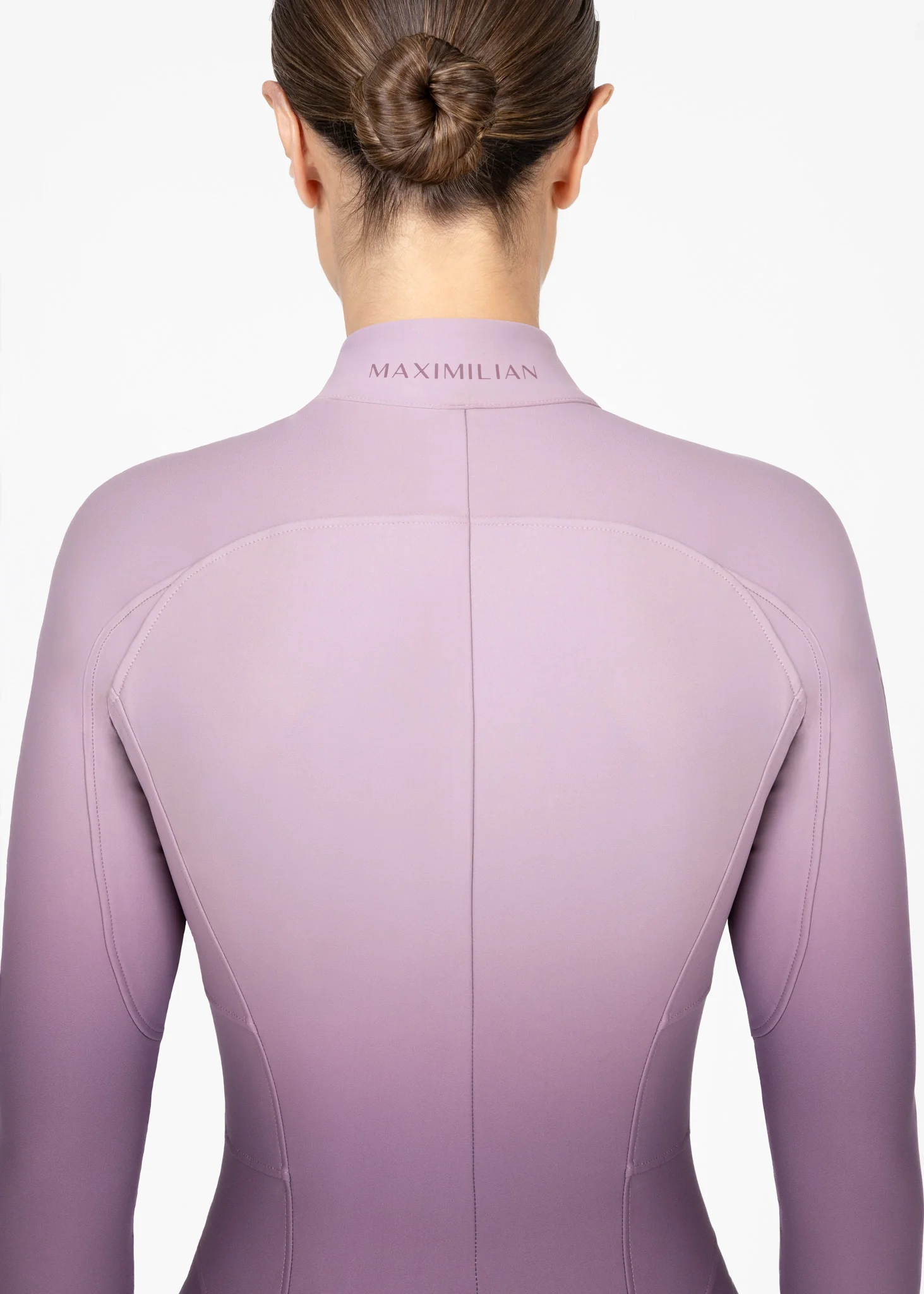 Ombré Riding Jumpsuit (Plum) - Image 8
