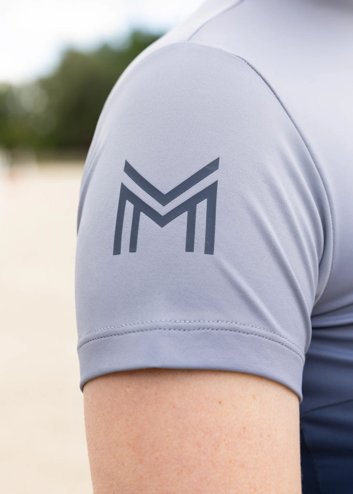 Ombré Short Sleeve Base Layer (Navy) - Image 5