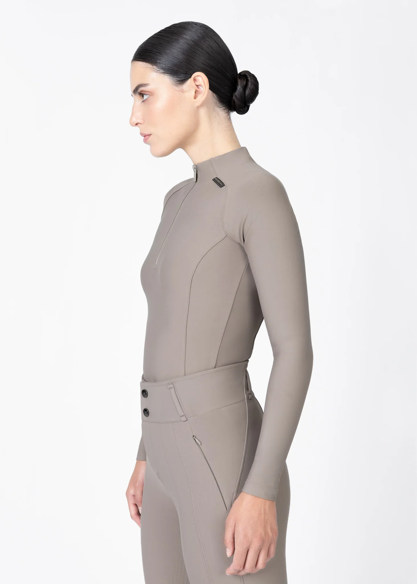Origin Long Sleeve Base Layer (Taupe) - Image 2