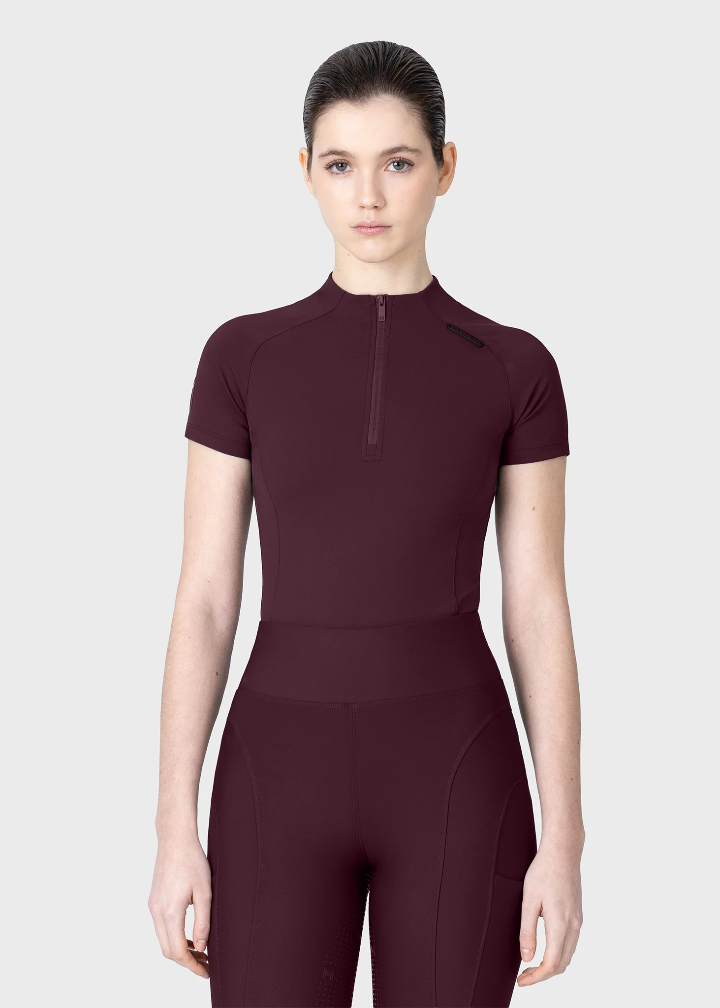 Origin Short Sleeve Base Layer (Burgundy)