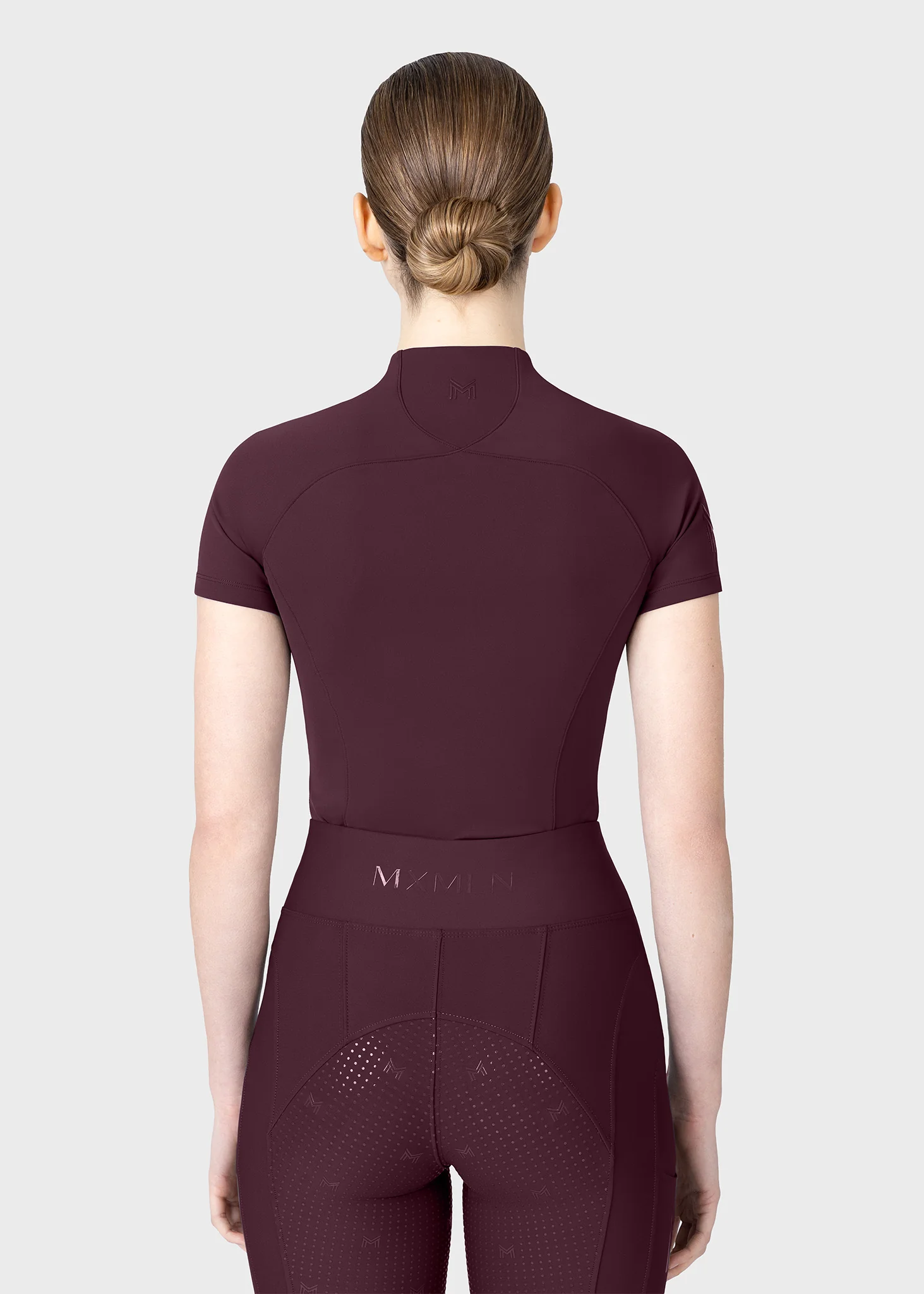 Origin Short Sleeve Base Layer (Burgundy) - Image 3