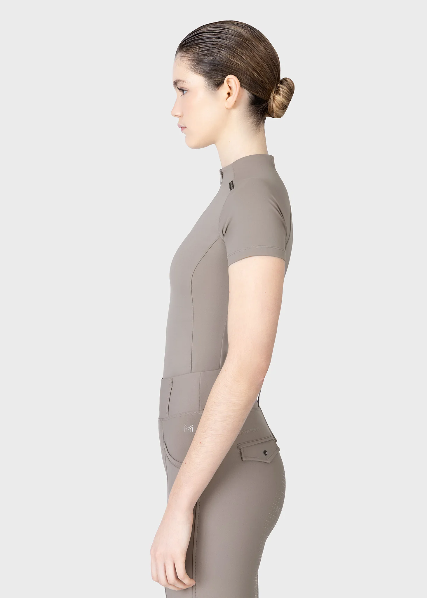 Origin Short Sleeve Base Layer (Taupe) - Image 2