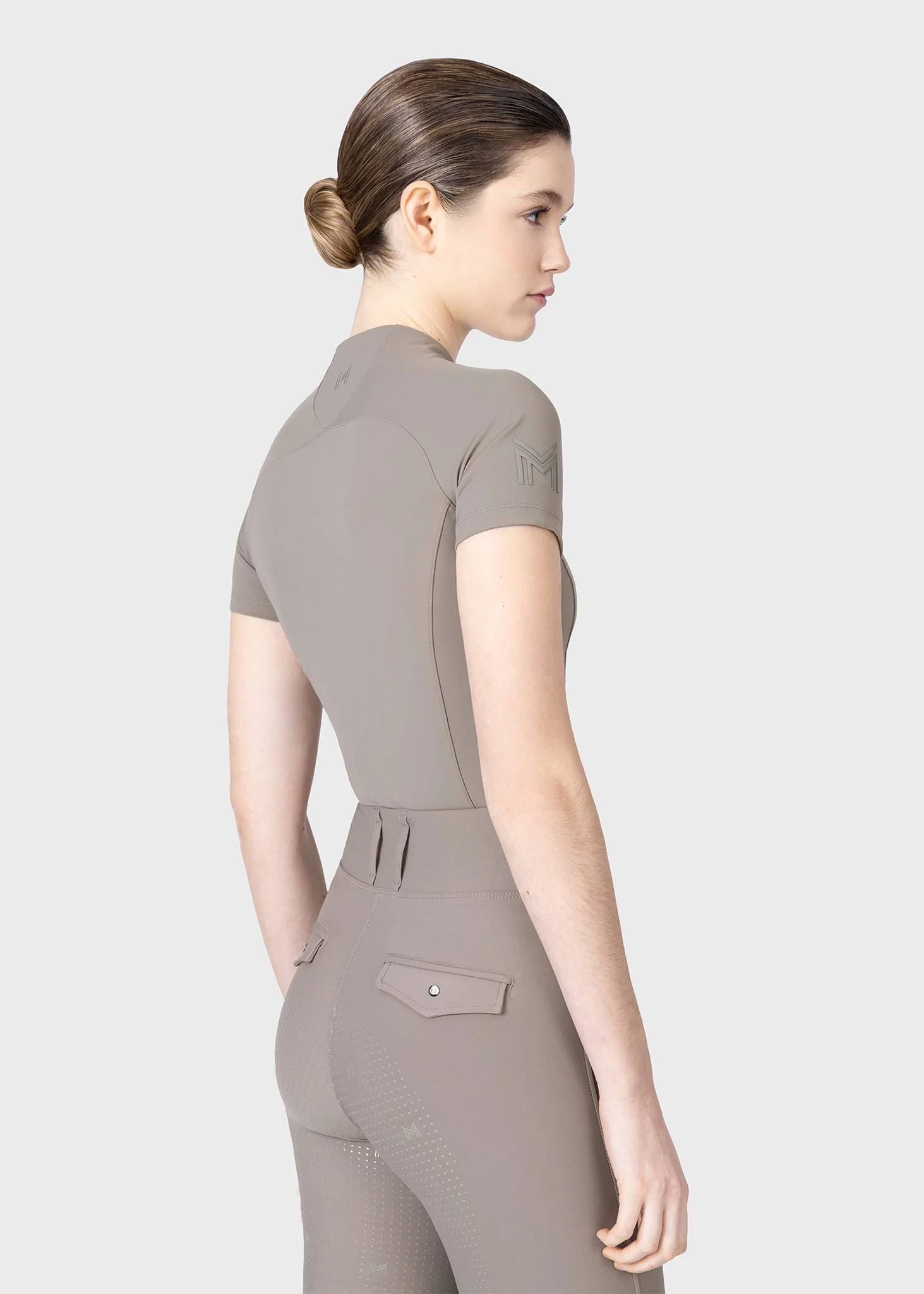 Origin Short Sleeve Base Layer (Taupe) - Image 4