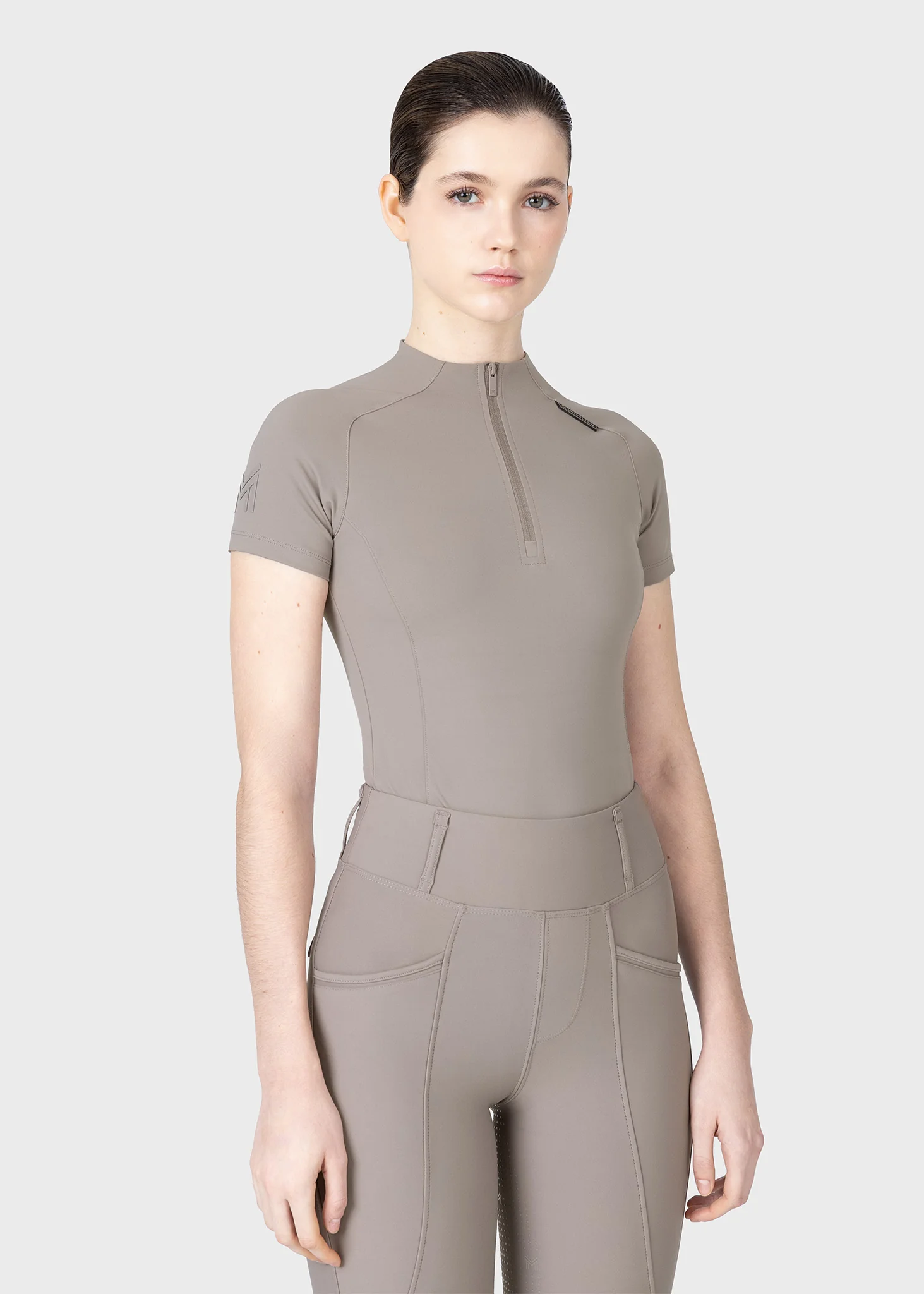 Origin Short Sleeve Base Layer (Taupe) - Image 5