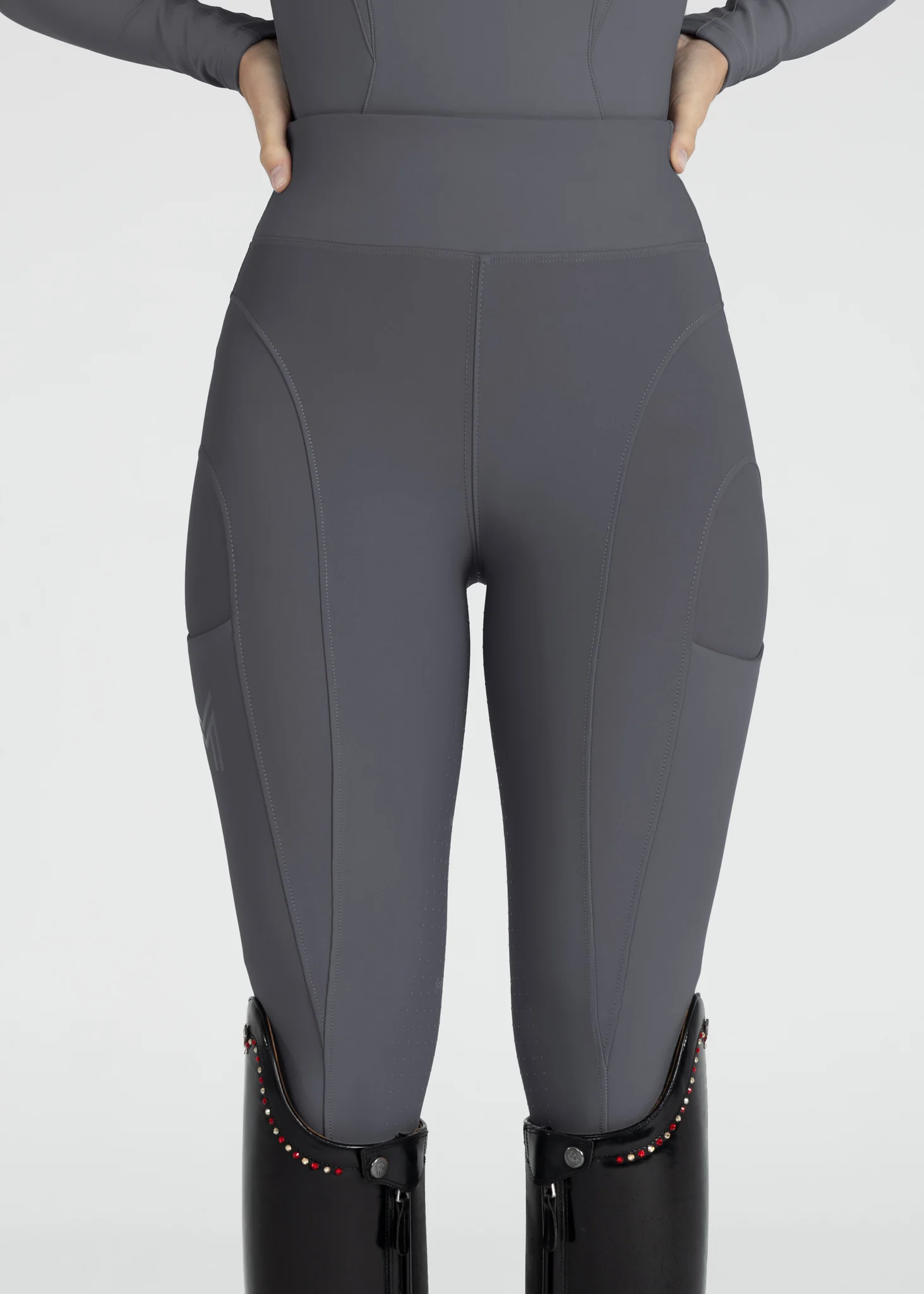 Outline Riding Leggings (Graphite) - Image 6