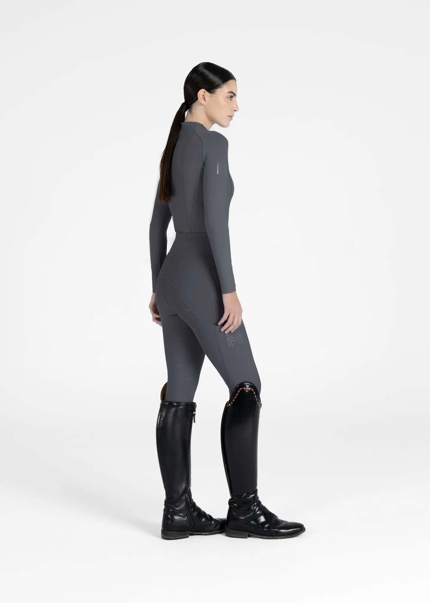 Outline Riding Leggings (Graphite) - Image 7