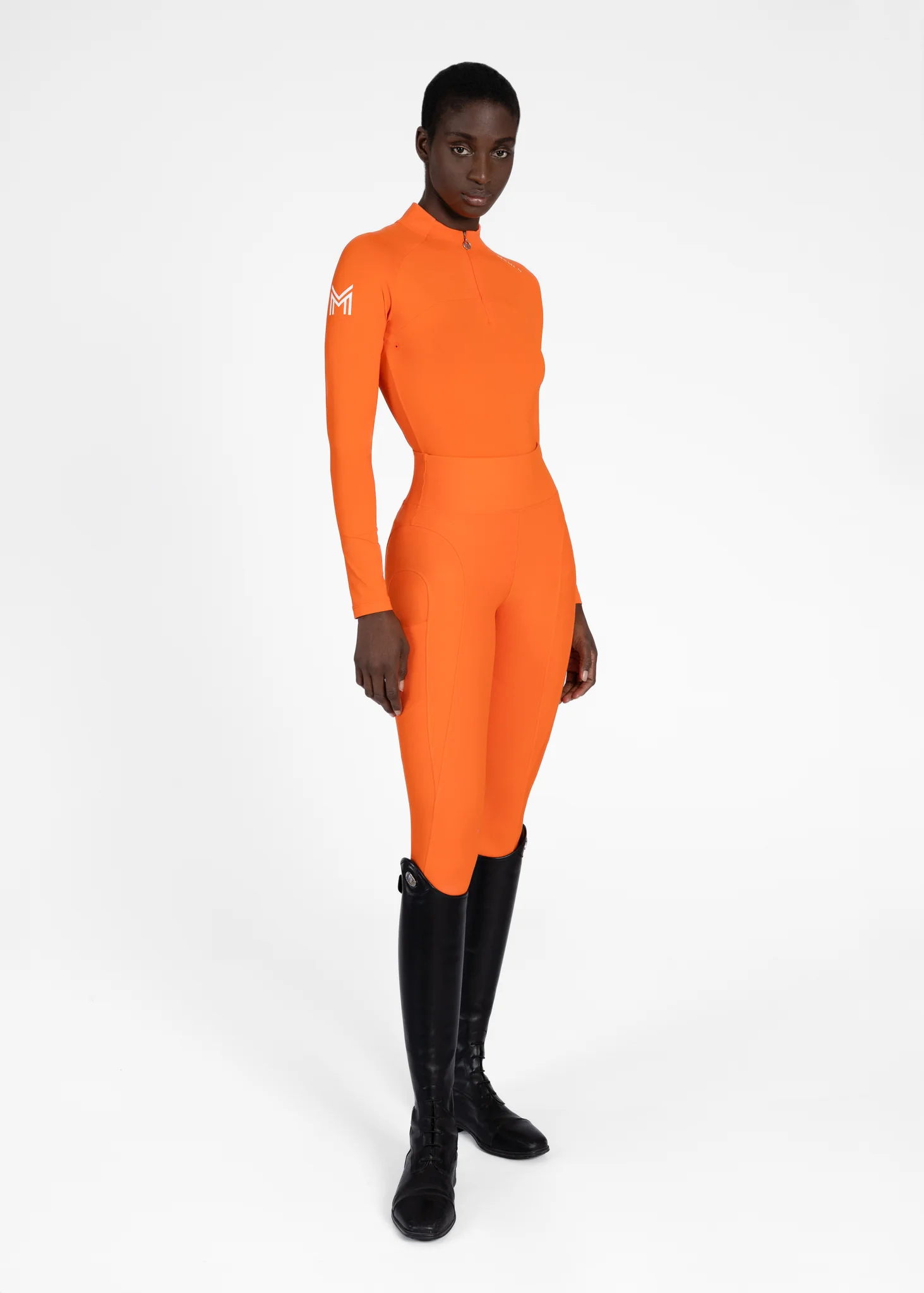 Women Sunblocker Shirt (Tangerine) - Image 8