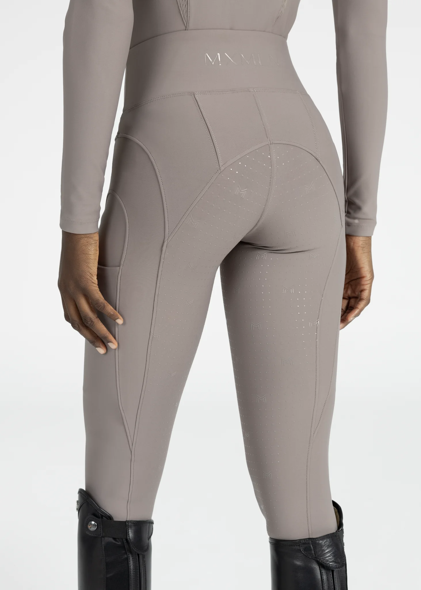 Outline Riding Leggings (Taupe) - Image 7