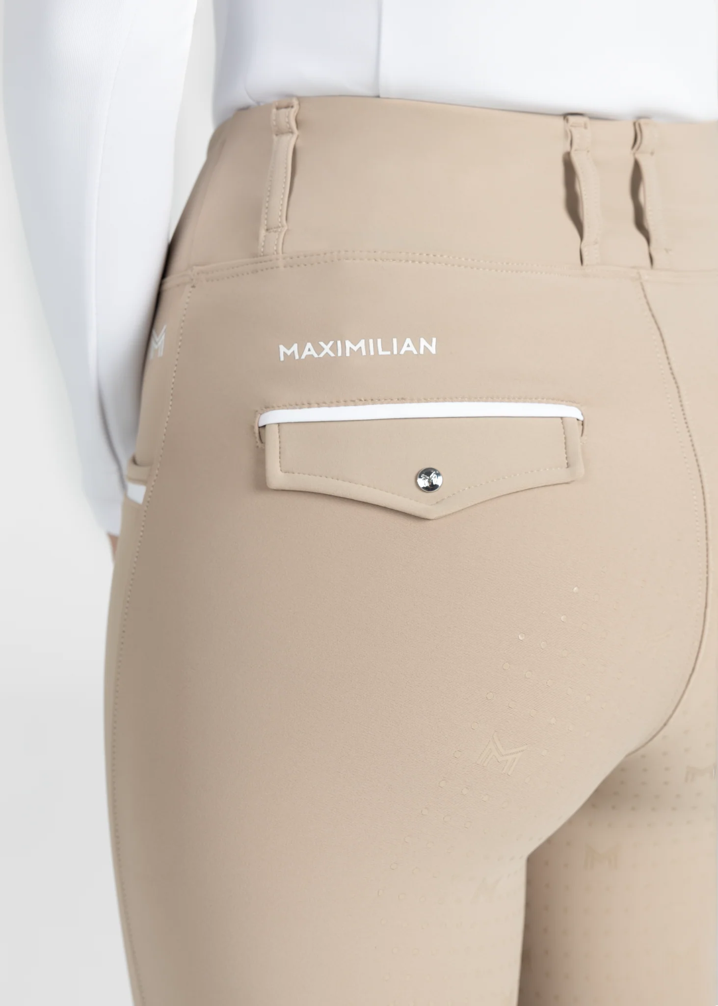 Pro Riding Leggings (Beige) - Image 8