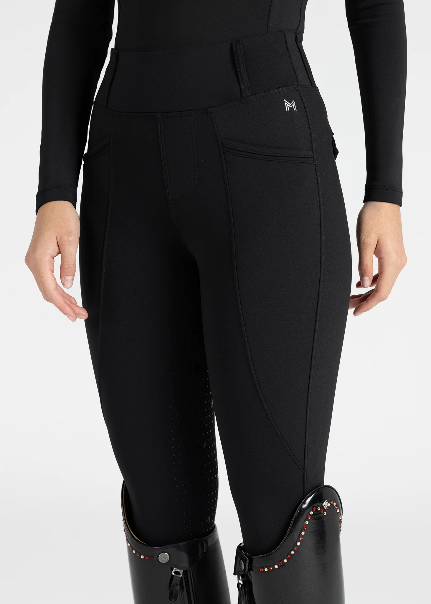 Pro Riding Leggings (Black) - Image 6
