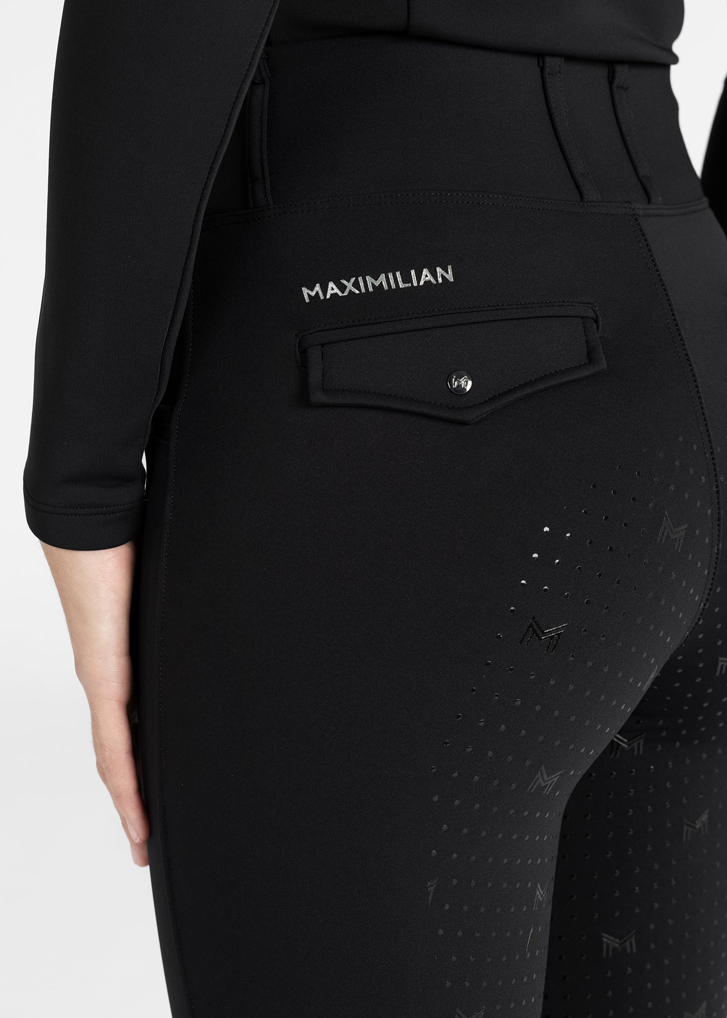 Pro Riding Leggings (Black) - Image 7
