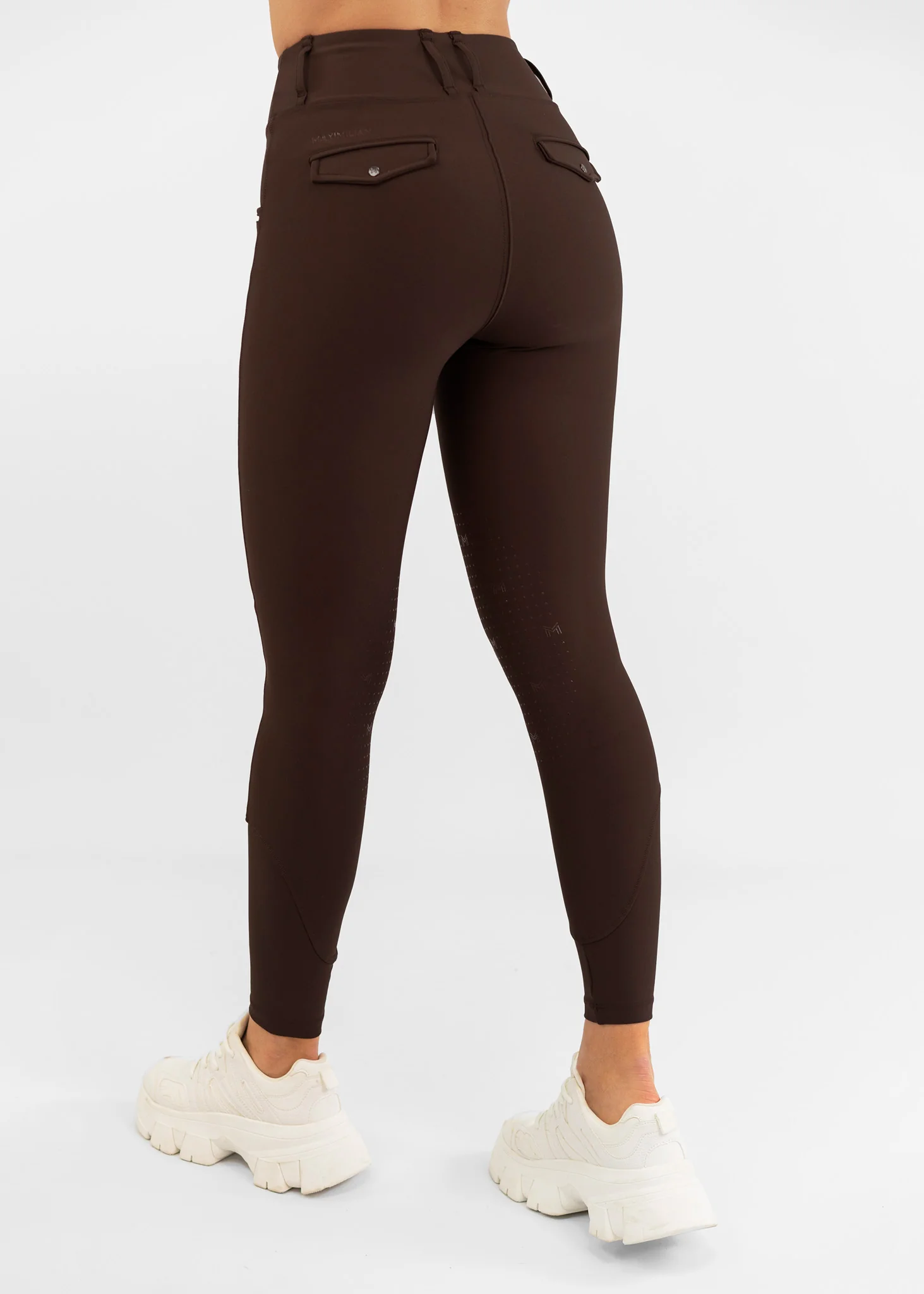 Pro Riding Leggings (Chocolate) - Image 11