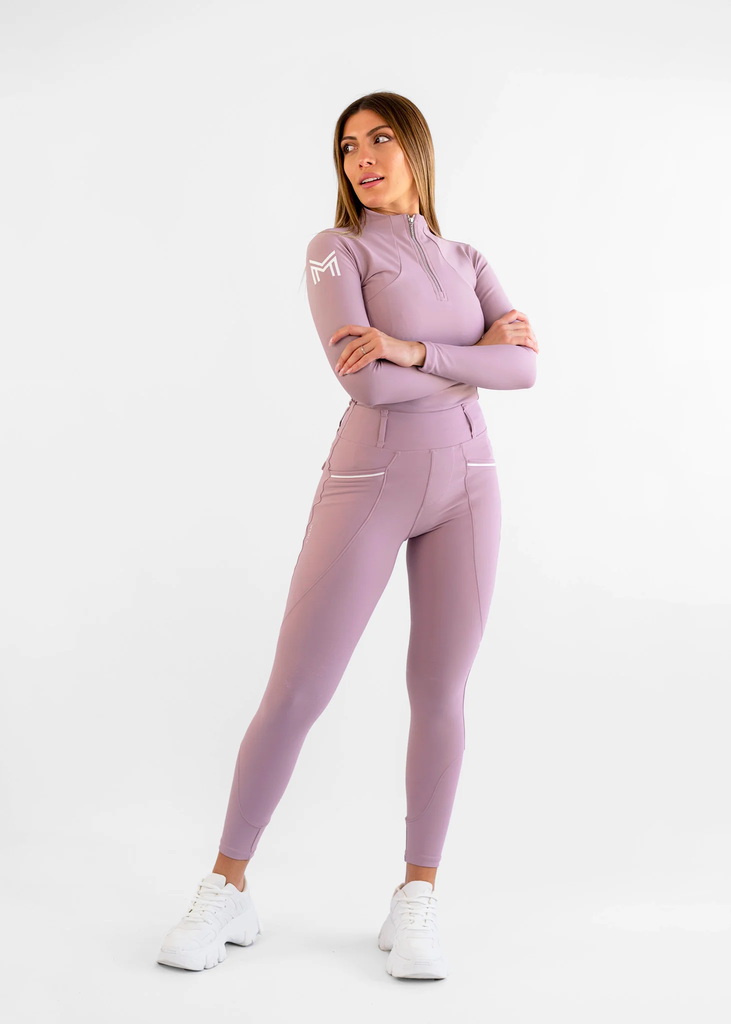Pro Riding Leggings (Mauve) - Image 9