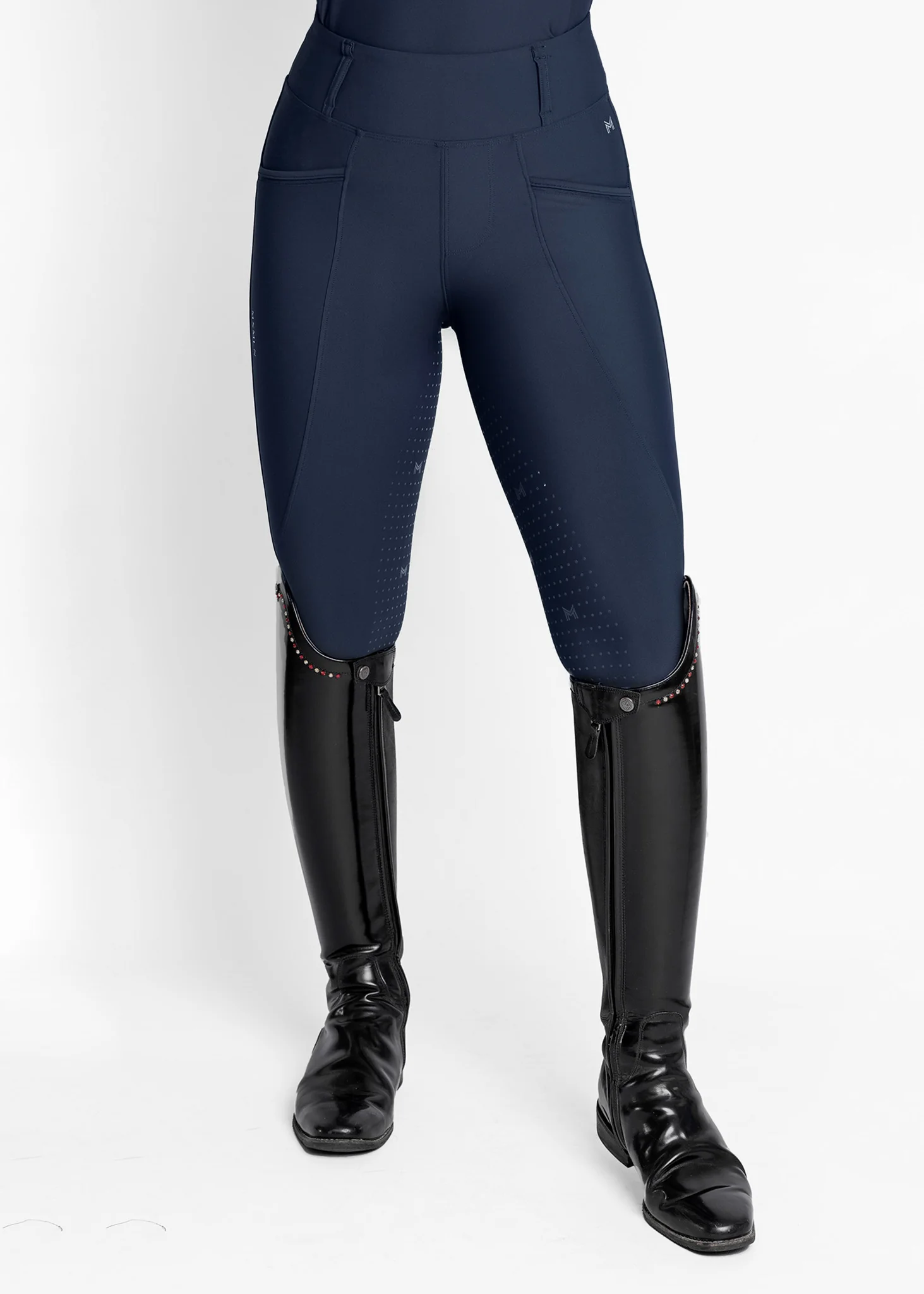 Pro Riding Leggings (Navy) - Image 3
