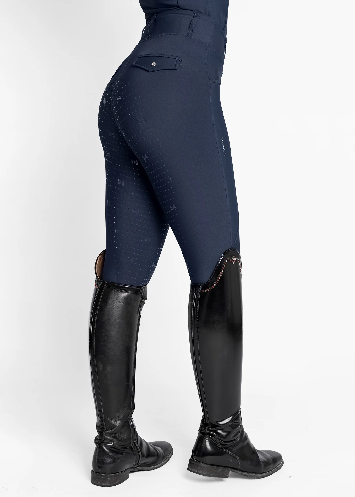 Pro Riding Leggings (Navy) - Image 6