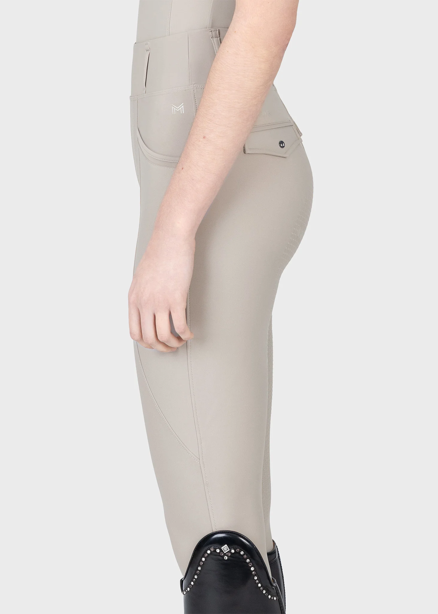 Pro Riding Leggings (Soft Taupe) - Image 2