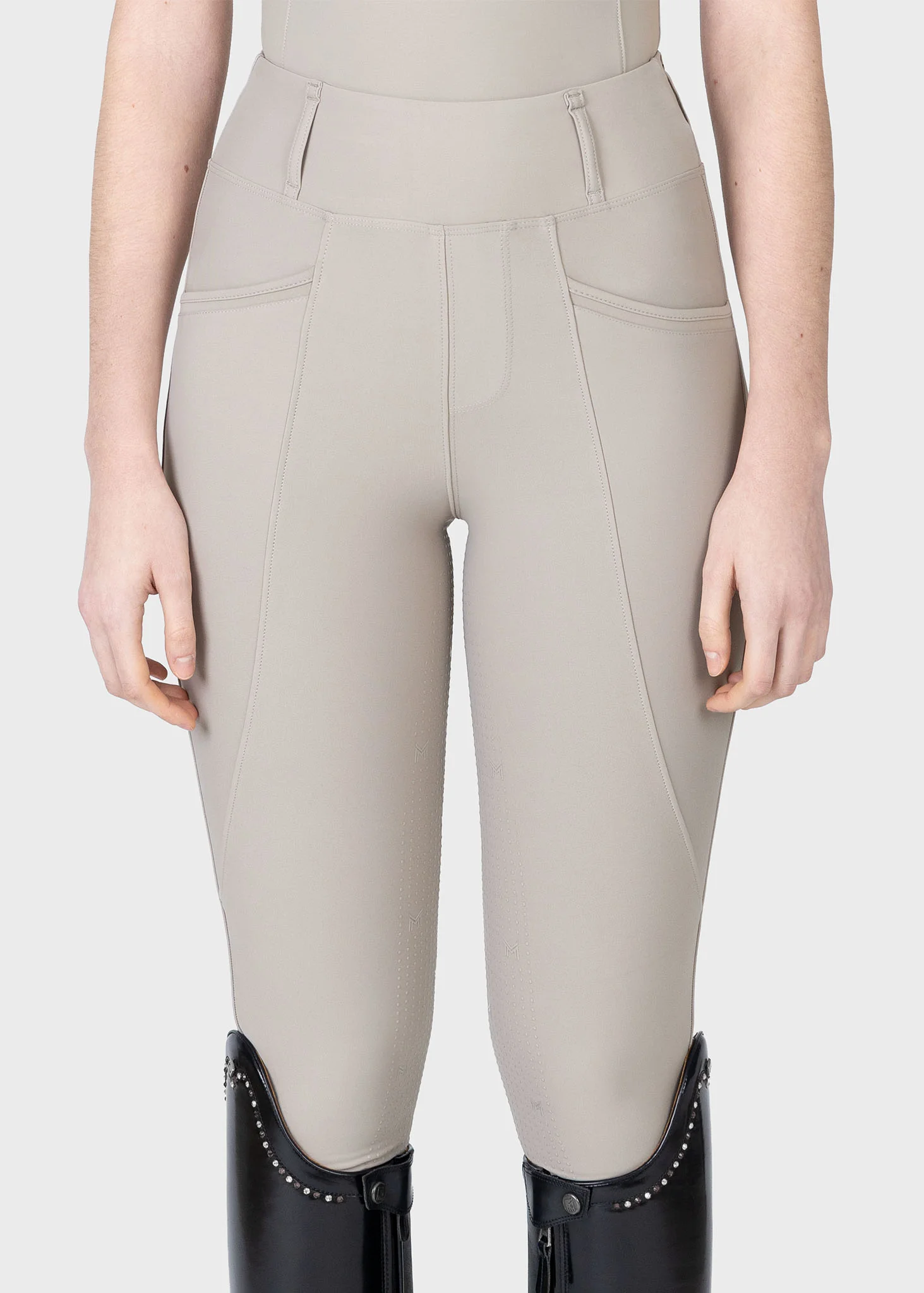 Pro Riding Leggings (Soft Taupe) - Image 8