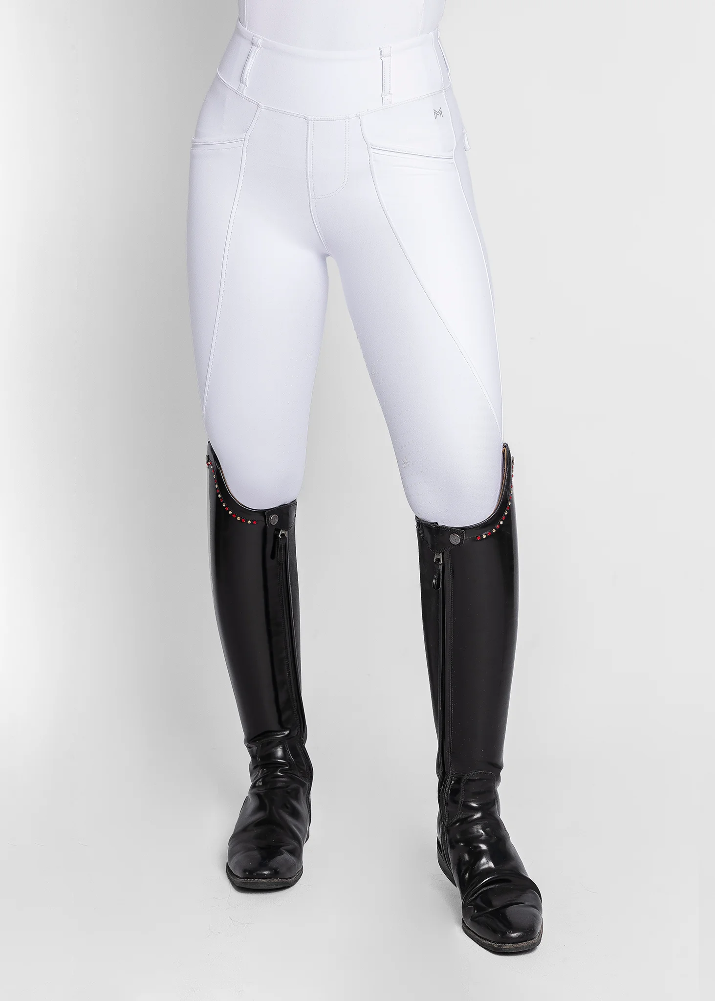 Pro Riding Leggings (White) - Image 5